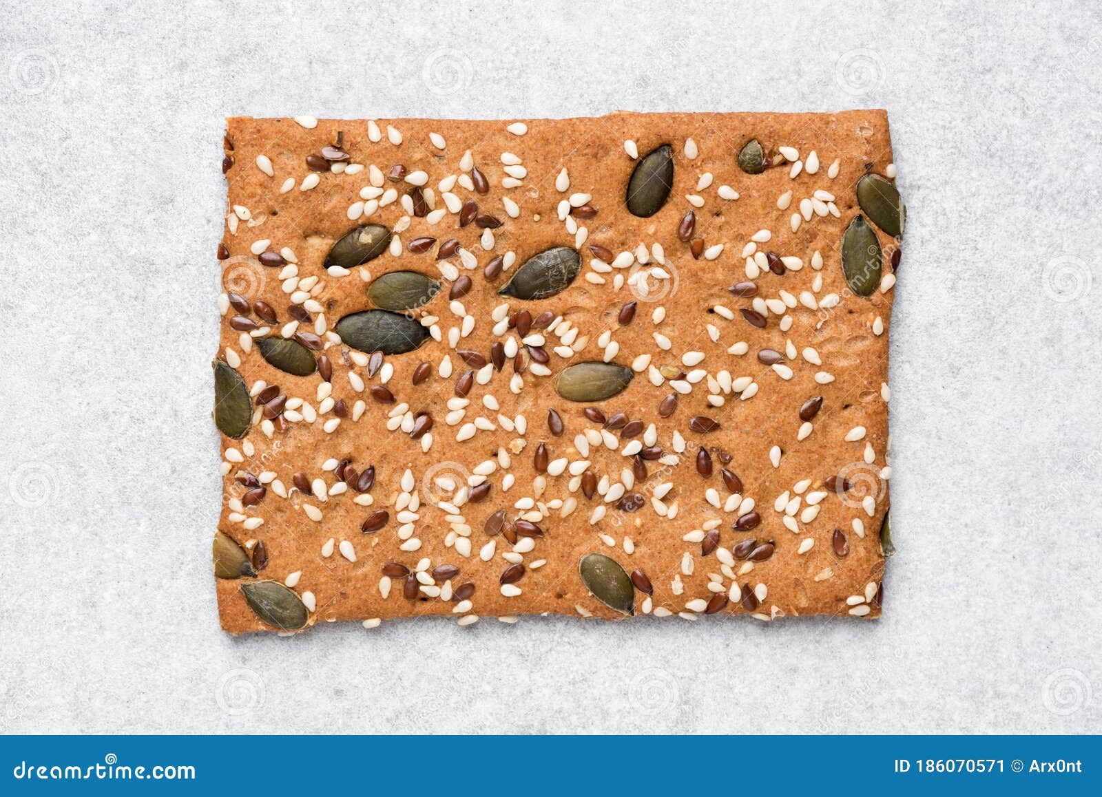 Whole Grain Rye Crispbread Cracker Stock Image Image of cracker, bread 186070571