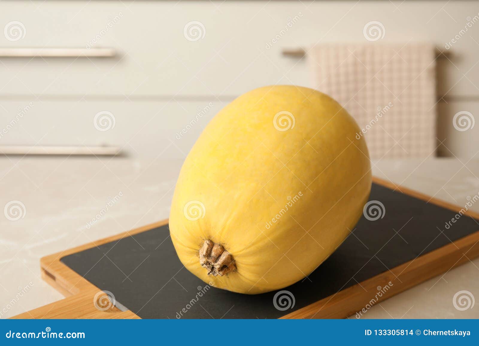 Whole Ripe Spaghetti Squash on Table Stock Photo Image of squash
