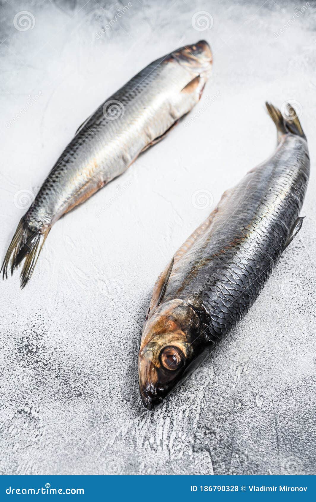 Whole Salted Dutch Herring. Gray Background Stock Photo Image of prepared, pepper 186790328
