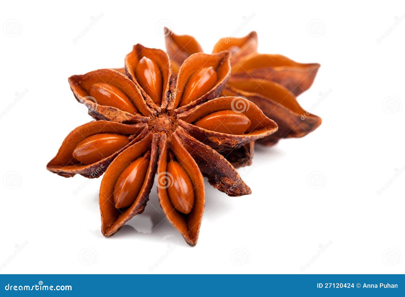 Whole Star Anise stock photo. Image of chinese, flavoring 27120424