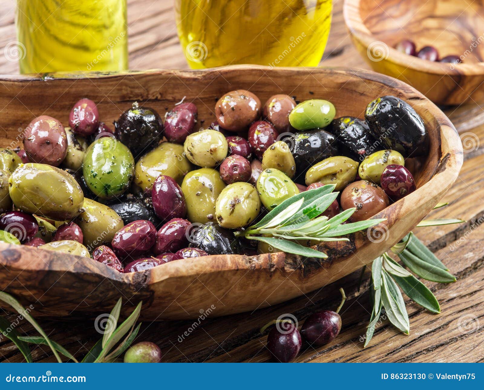 Whole table olives. stock photo. Image of olives, golden 86323130