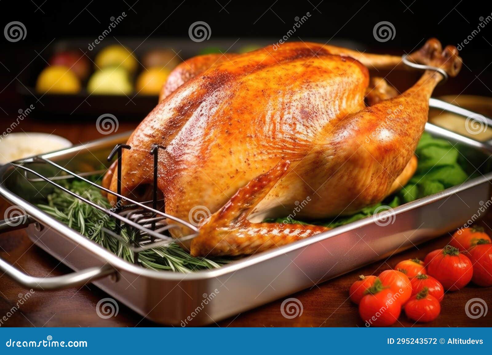 https://thumbs.dreamstime.com/z/whole-turkey-roasting-pan-cooking-thermometer-inserted-created-generative-ai-295243572.jpg