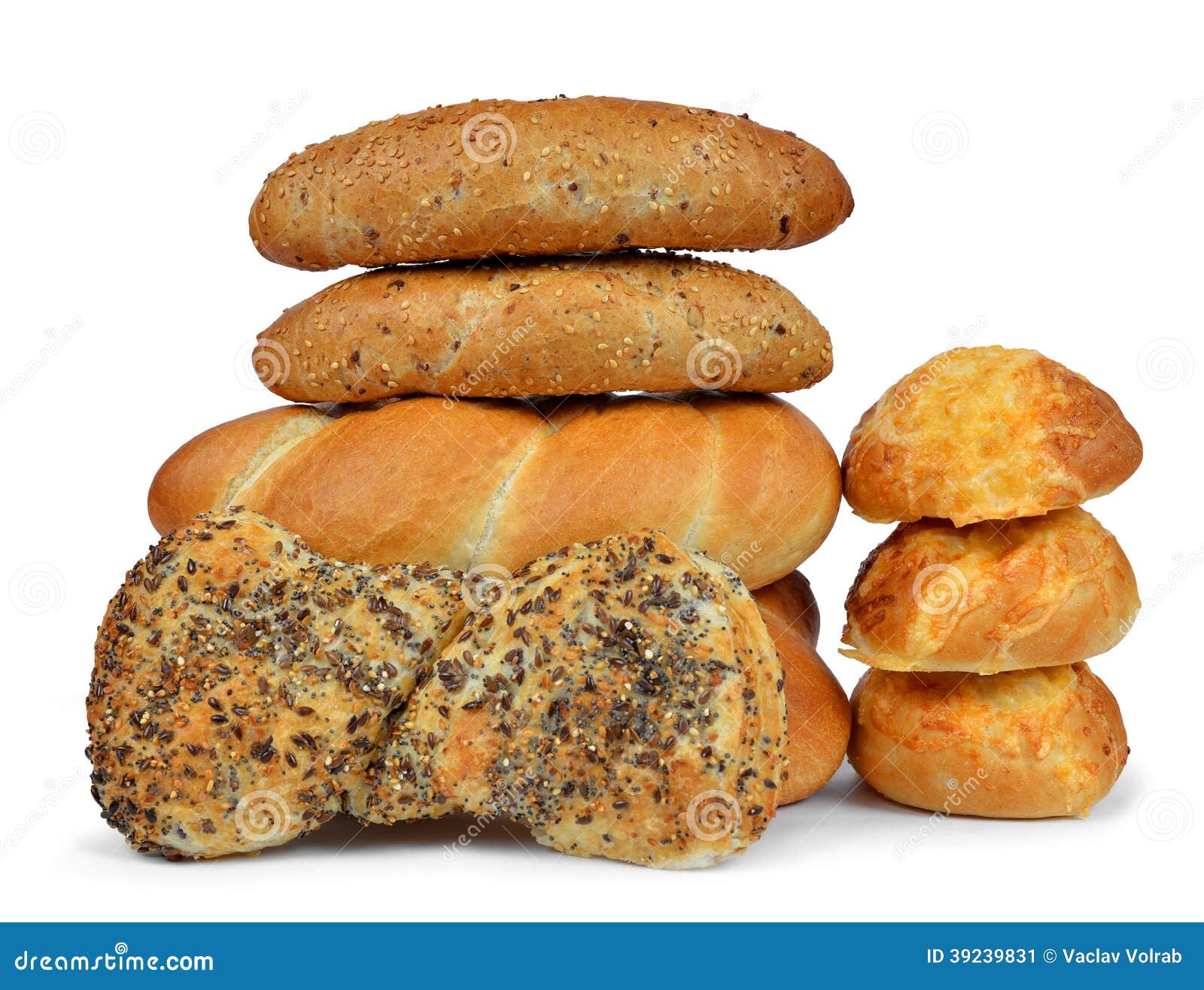 Whole wheat bread with bun stock image. Image of nutritional 39239831