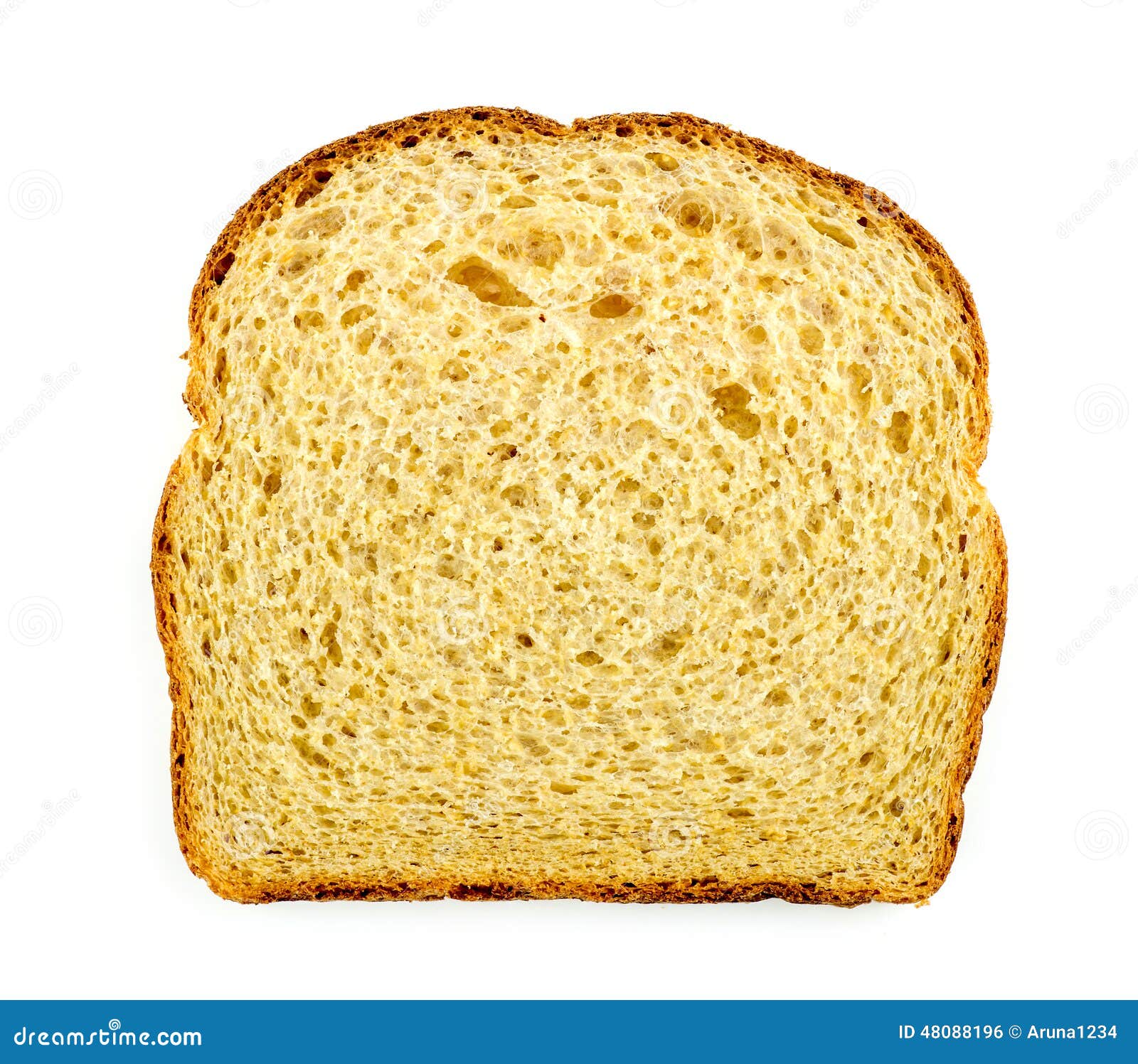 Whole wheat bread stock photo. Image of healthy, studio 48088196