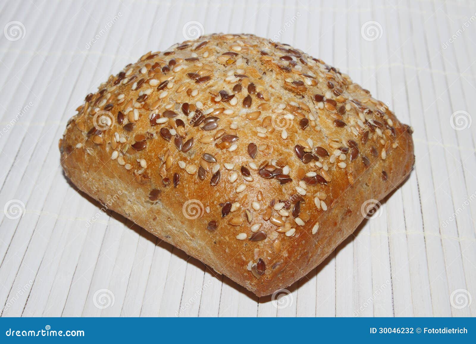 Whole wheat bun stock photo. Image of dough, dinner, healthy 30046232
