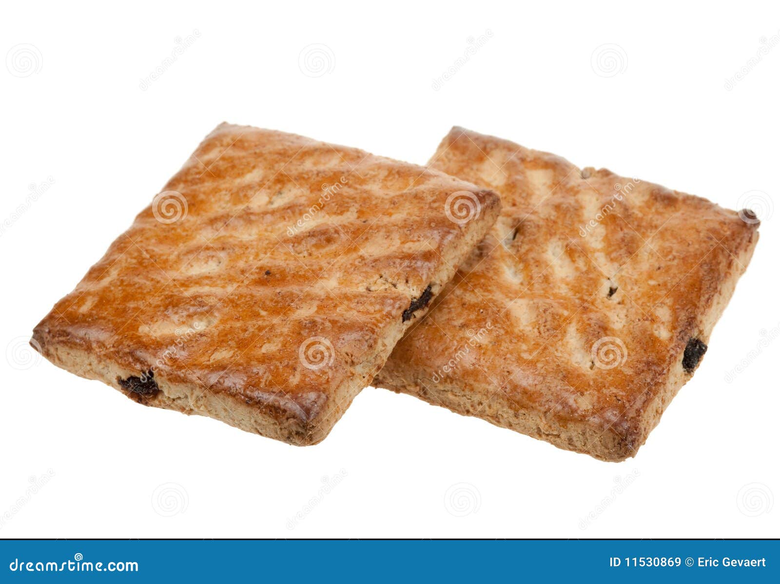 Whole Wheat Cookies with Fruit Isolated Stock Image Image of closeup