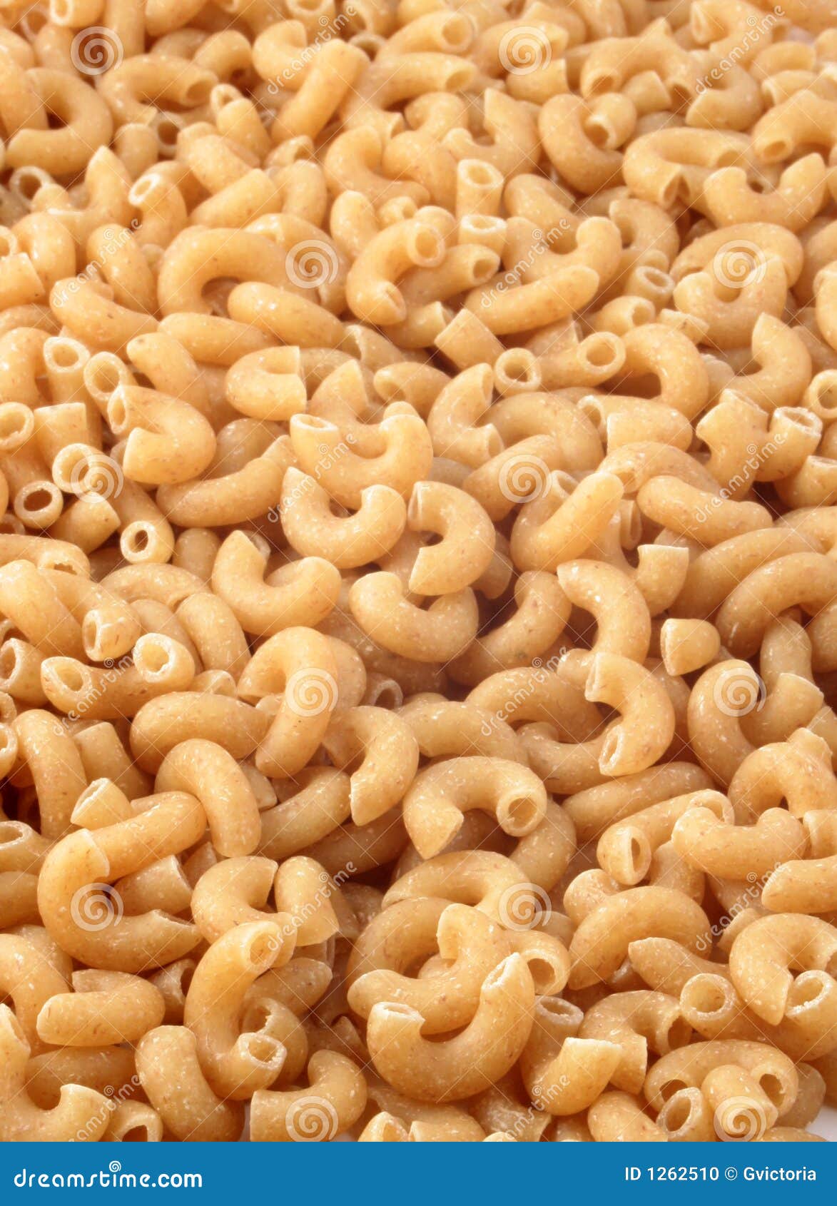 Whole wheat macaroni stock photo. Image of textures, food 1262510