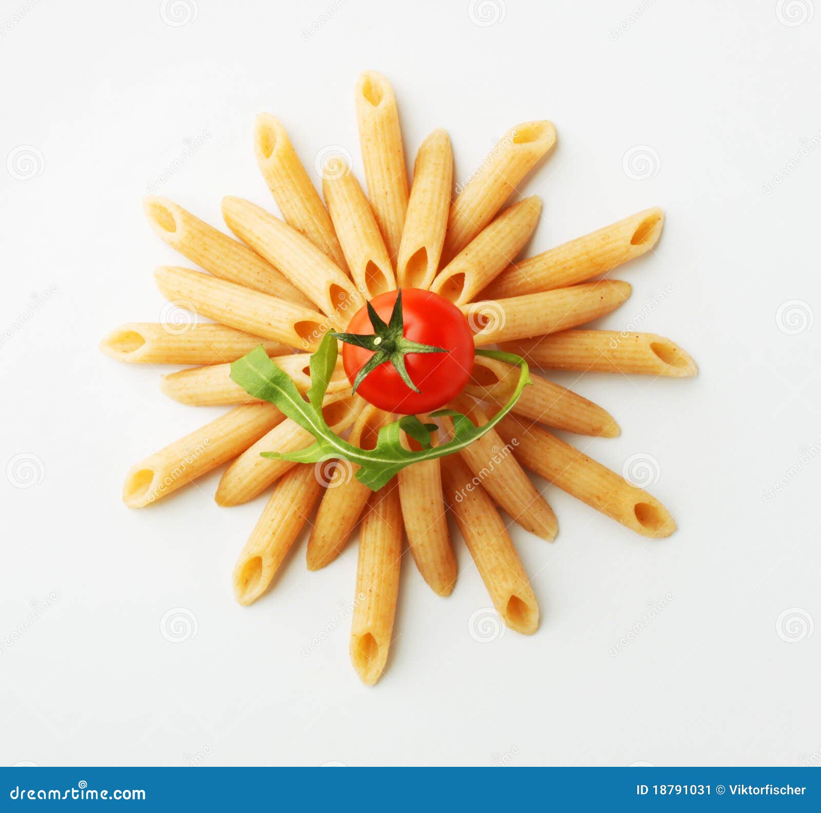 Whole wheat pasta stock image. Image of tomato, side - 18791031