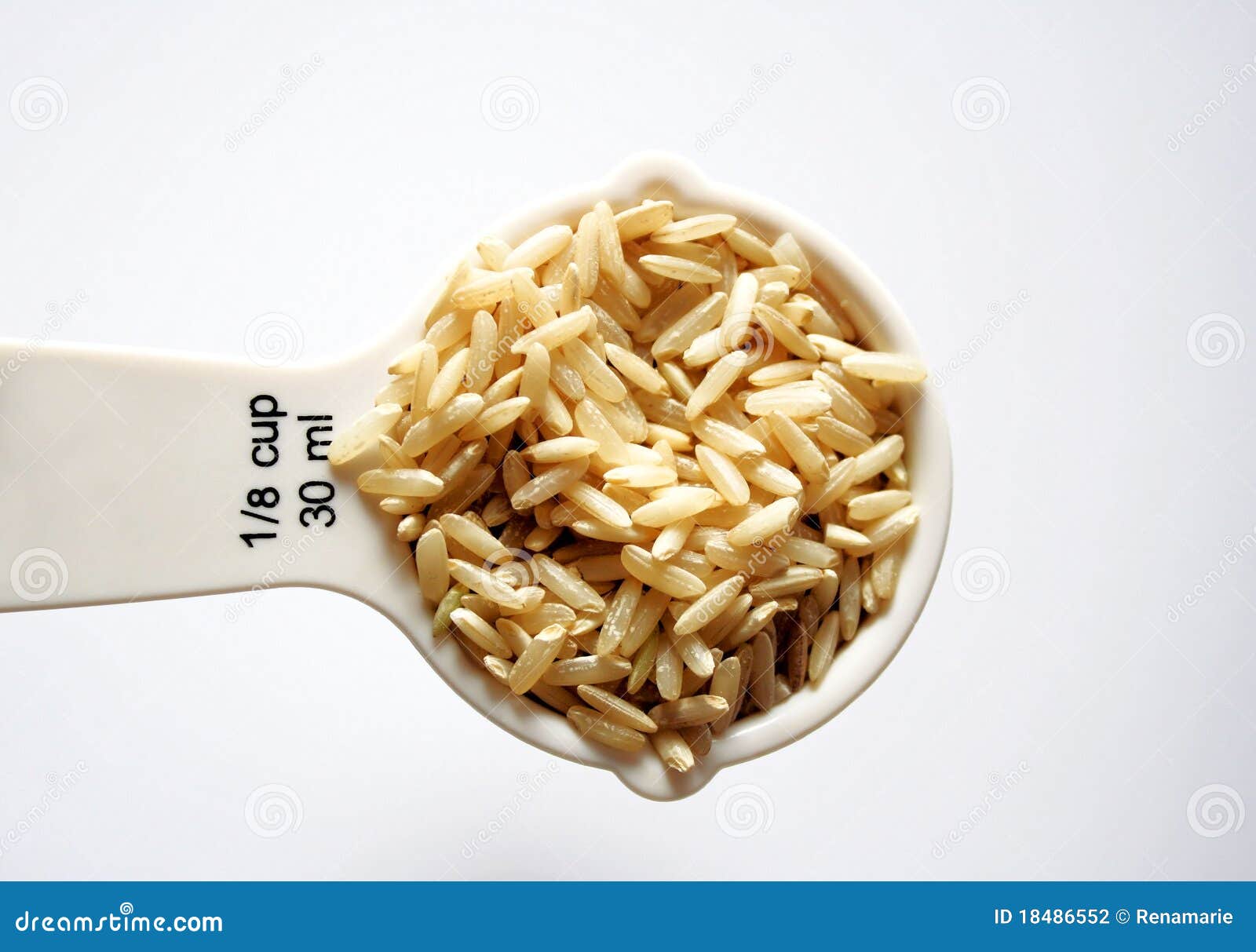 Wholegrain Brown Rice stock photo. Image of cook, lunch 18486552