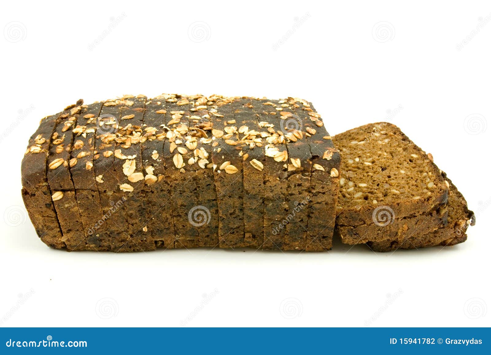 Wholemeal Bread with Cereals Stock Photo Image of diet, food 15941782