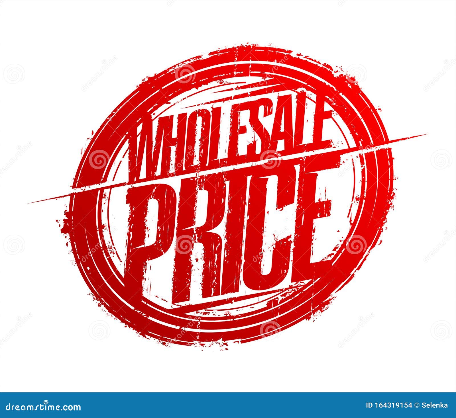 Wholesale Price Rubber Stamp Imprint Stock Vector - Illustration