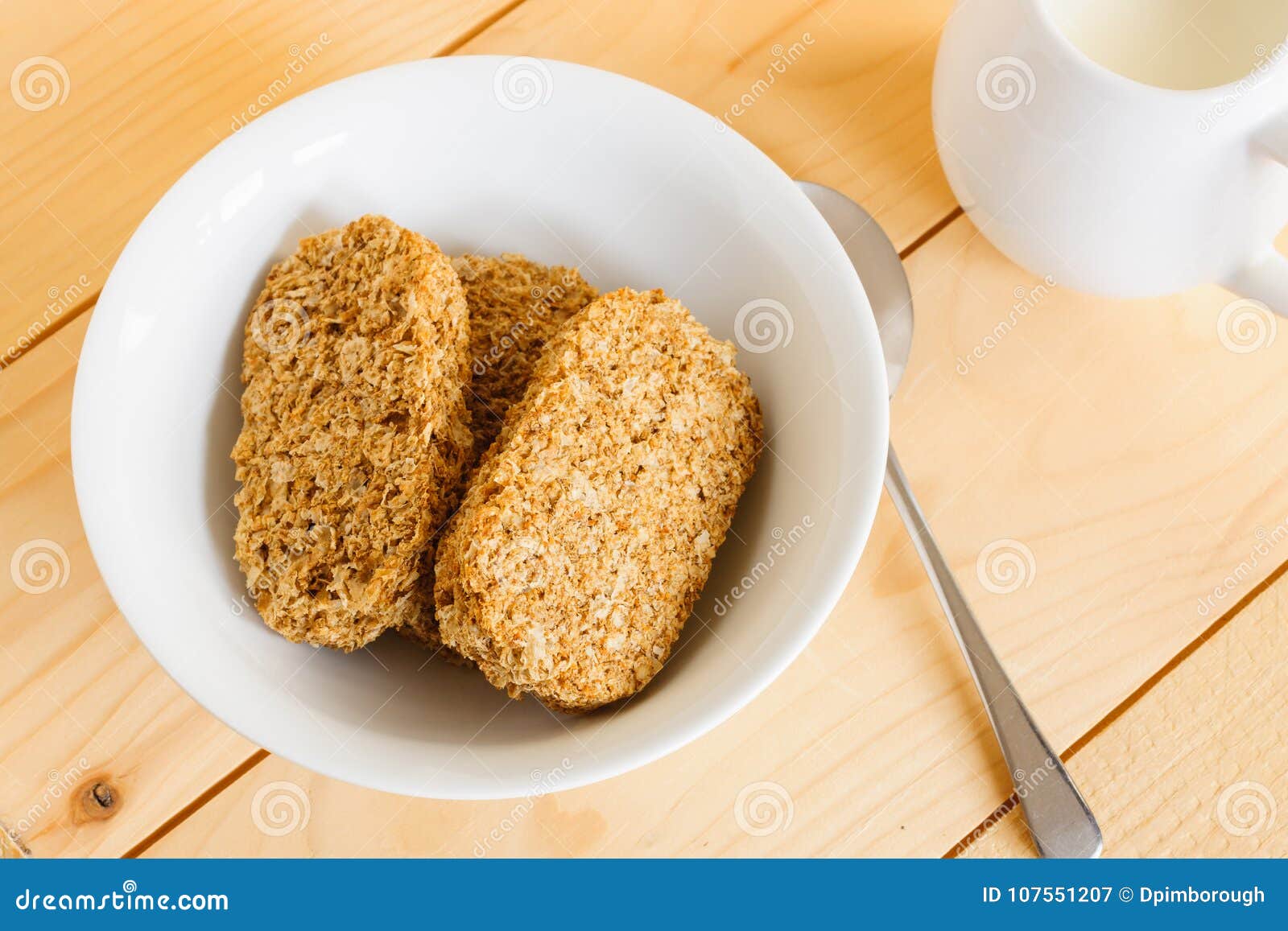 Wholewheat Breakfast Biscuit Cereal Stock Image Image of wheat, meal
