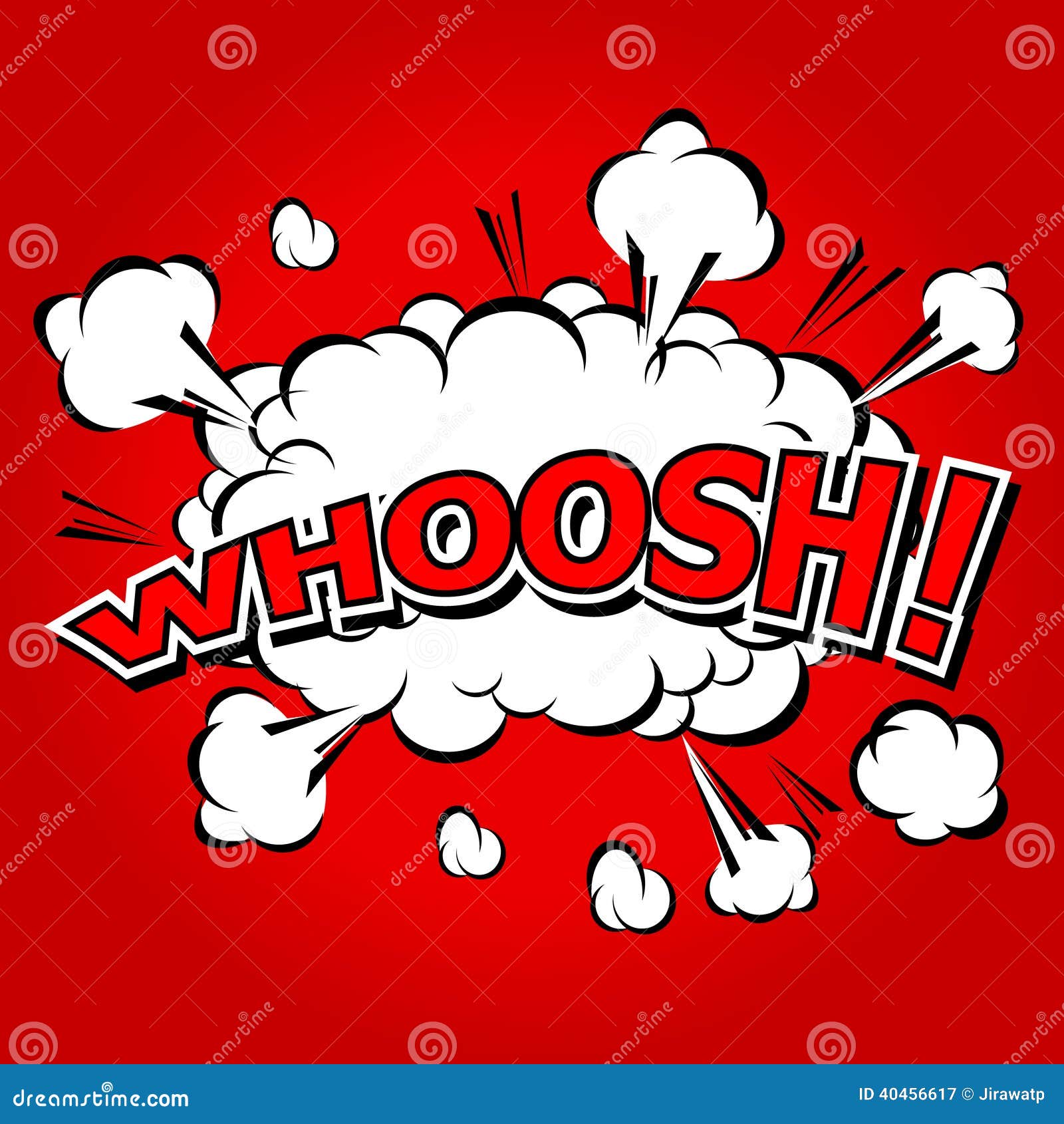 WHOOSH !- Comic Speech Bubble, Cartoon. Stock Vector ...