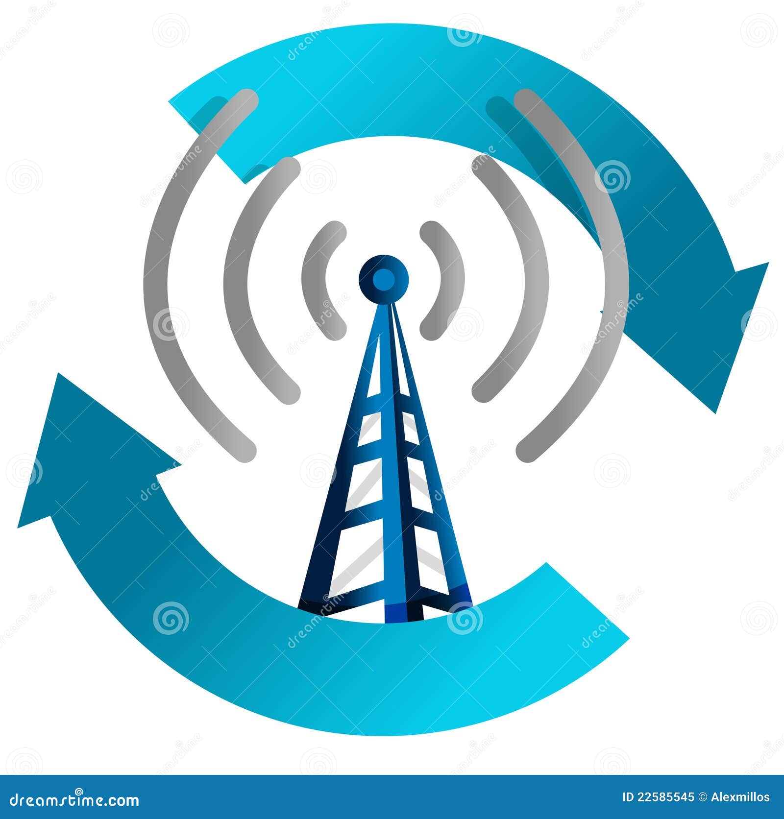 wi fi tower cycle  