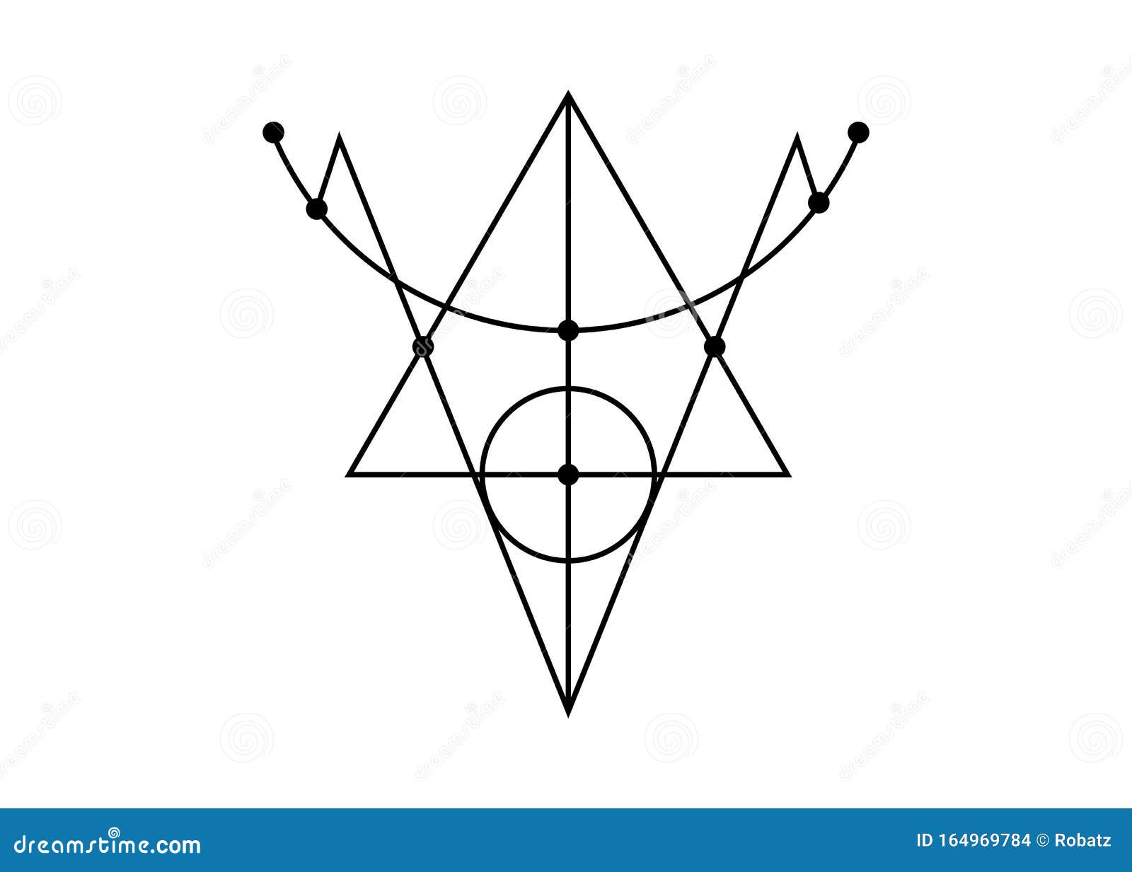 sigil of protection. magical amulets. can be used as tattoo, logos and prints. wiccan occult , sacred geometry, 