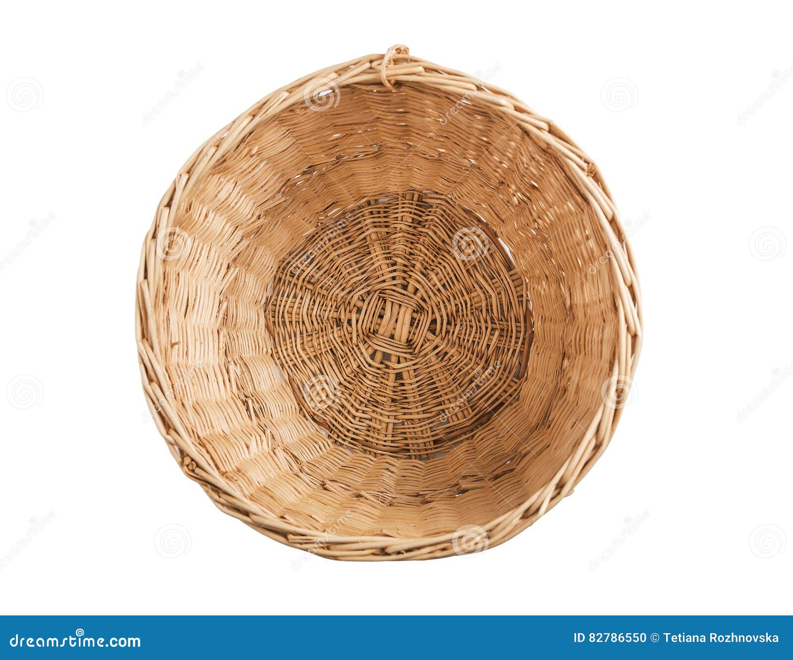Wicker basket inside. stock photo. Image of furniture 82786550
