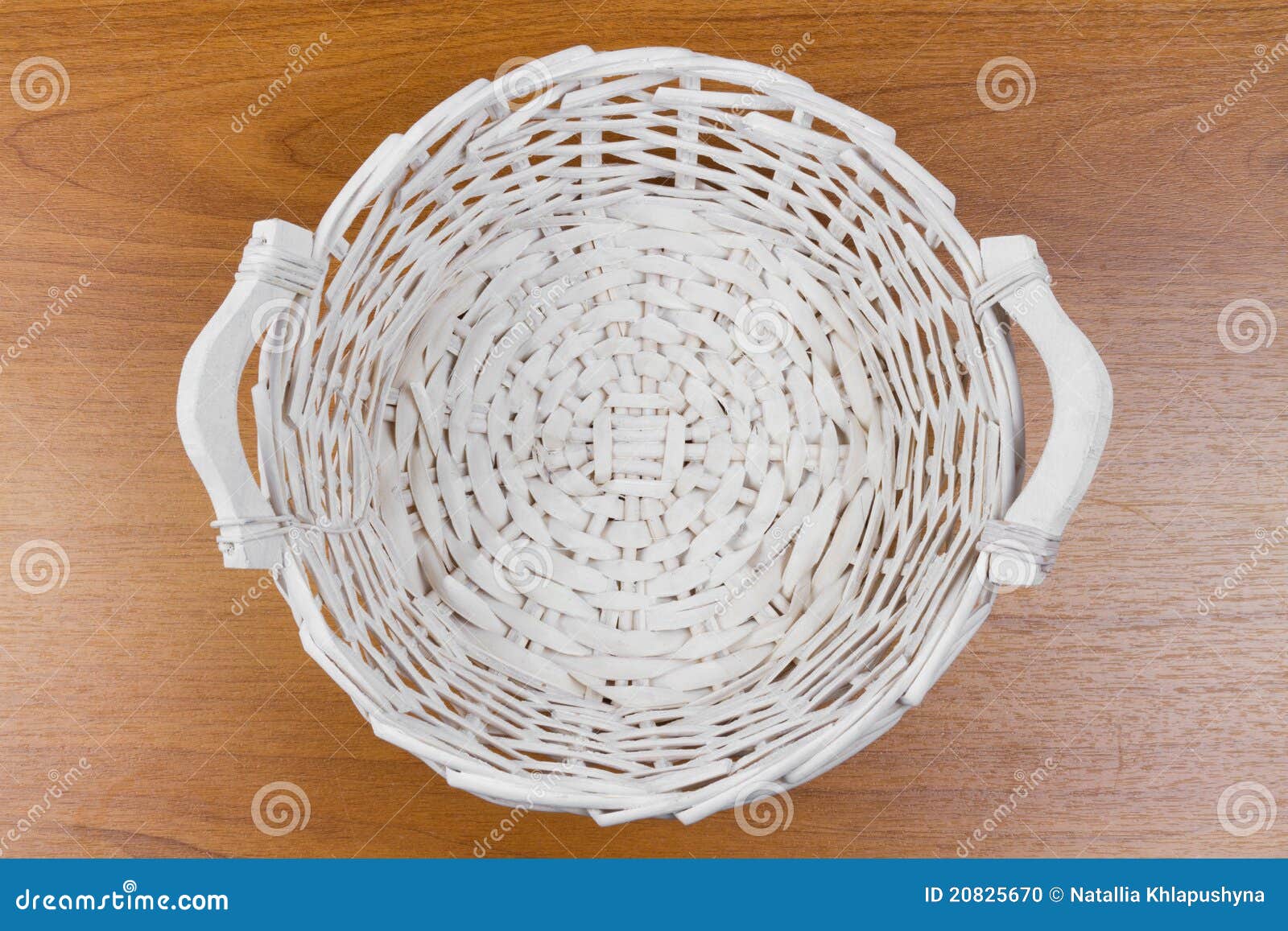 Wicker basket on table stock photo. Image of table, wicker 20825670
