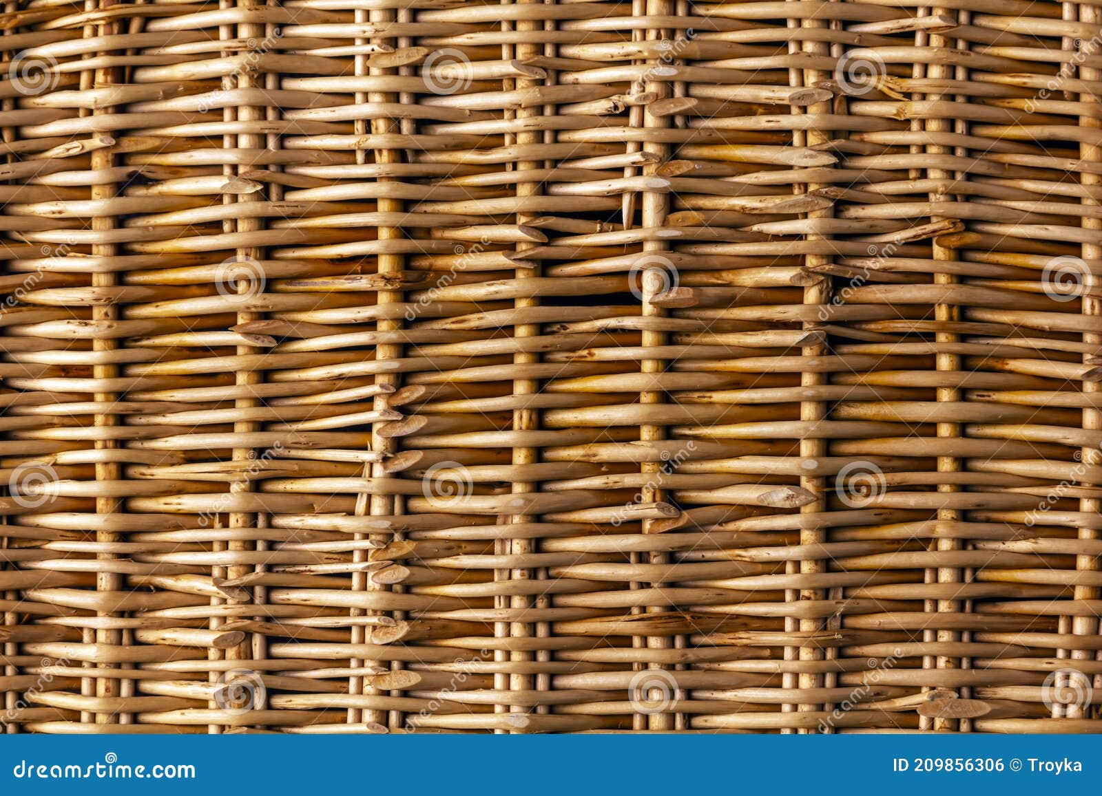 Woven Natural Decorative Cane Pattern Small Basket - Threshold™