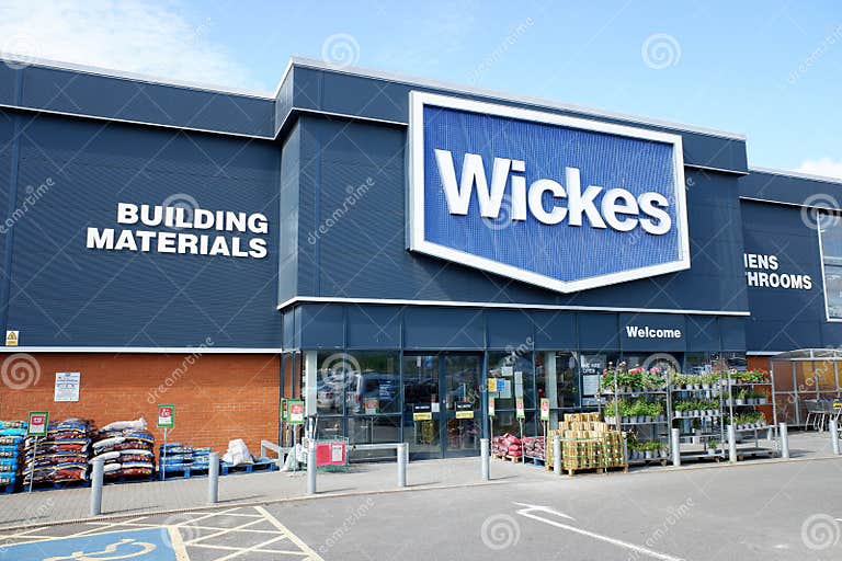 Wicks Hardware Store, Otterspool Way, Watford Editorial Photography