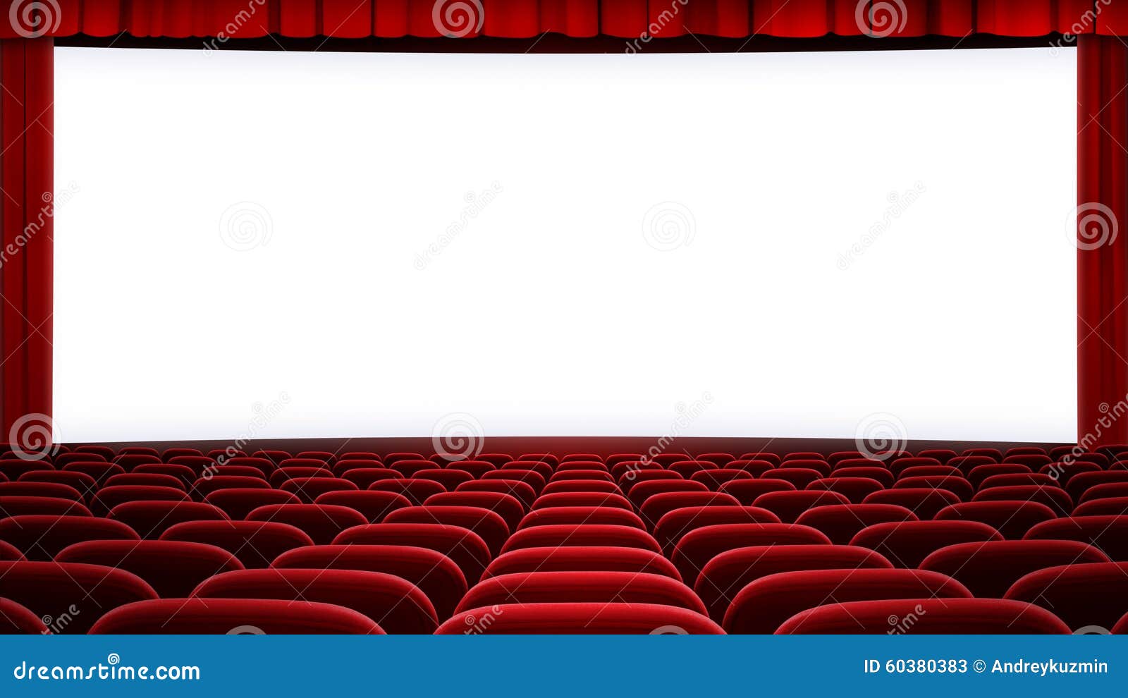 Wide Cinema Screen Backgound (aspect Ratio 169 Stock Image Image of
