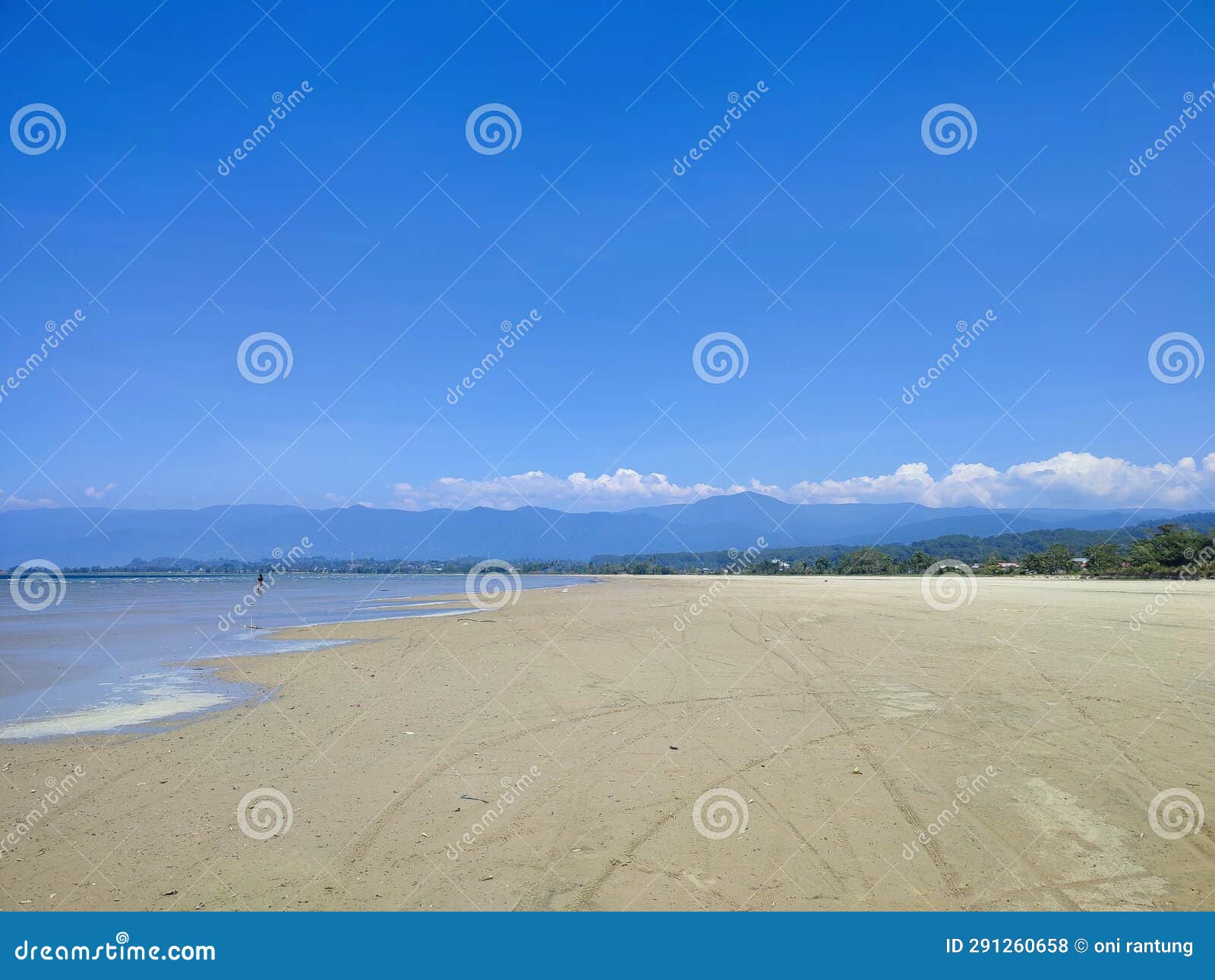 Wide Sandy Beach on the Poso Lake Platform Stock Photo Image of poso