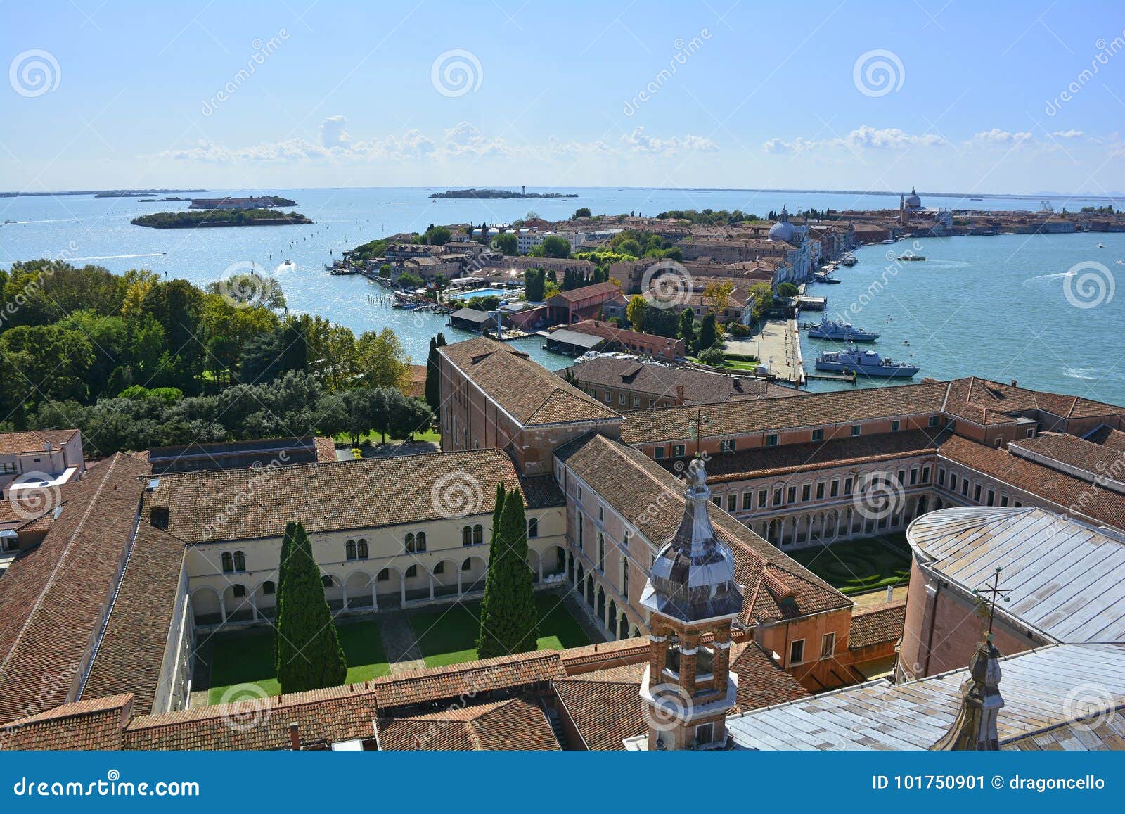 Widok Od San Giorgio Maggiore Obraz Stock - Obraz złożonej z łodzie ...