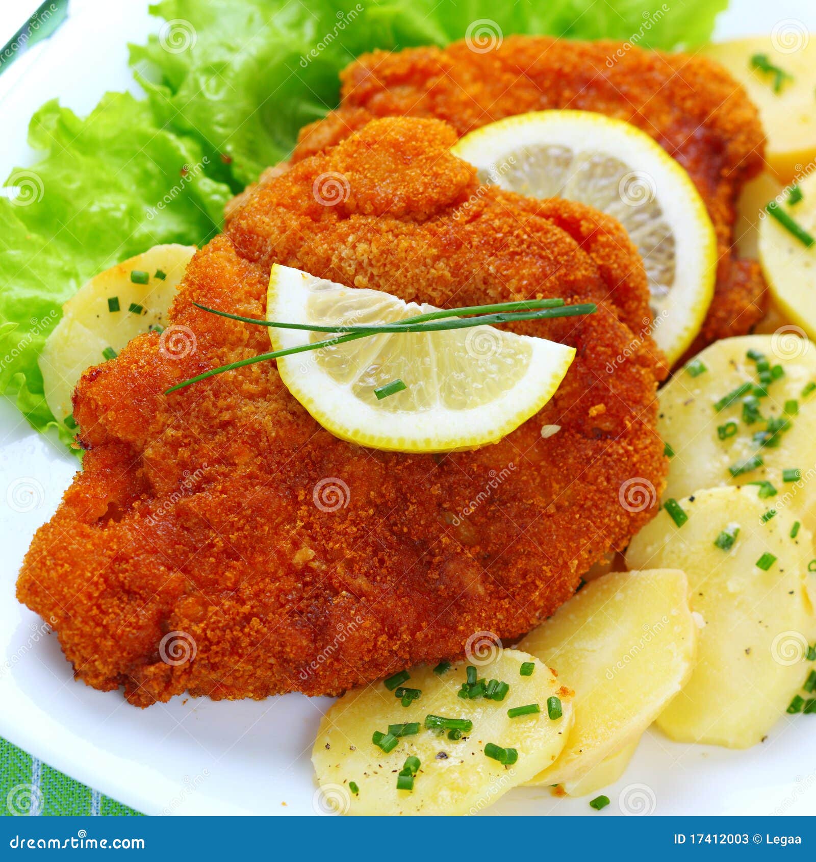 Wiener Schnitzel Royalty-Free Stock Photography | CartoonDealer.com ...