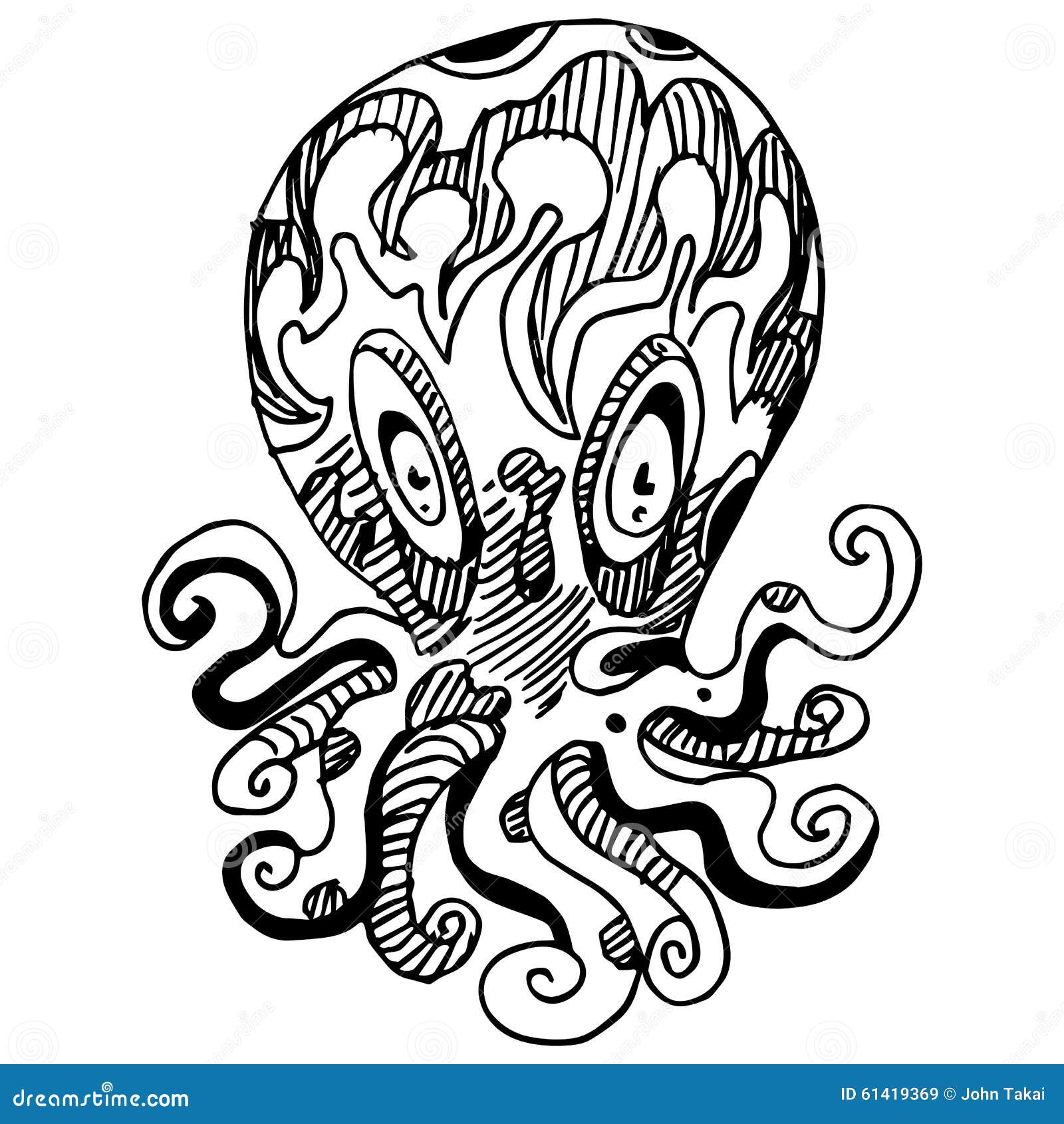 wierd octopus