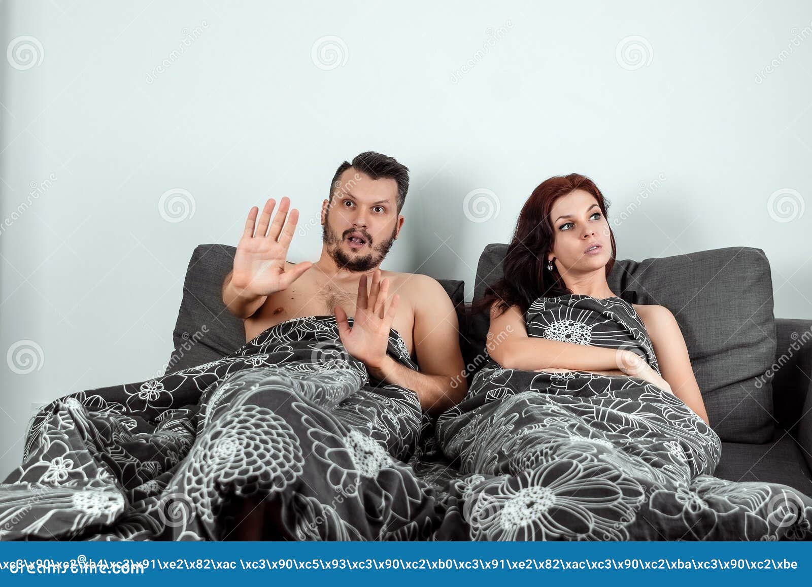 The Wife Catches Her Husband with His Mistress in Bed, Adultery image