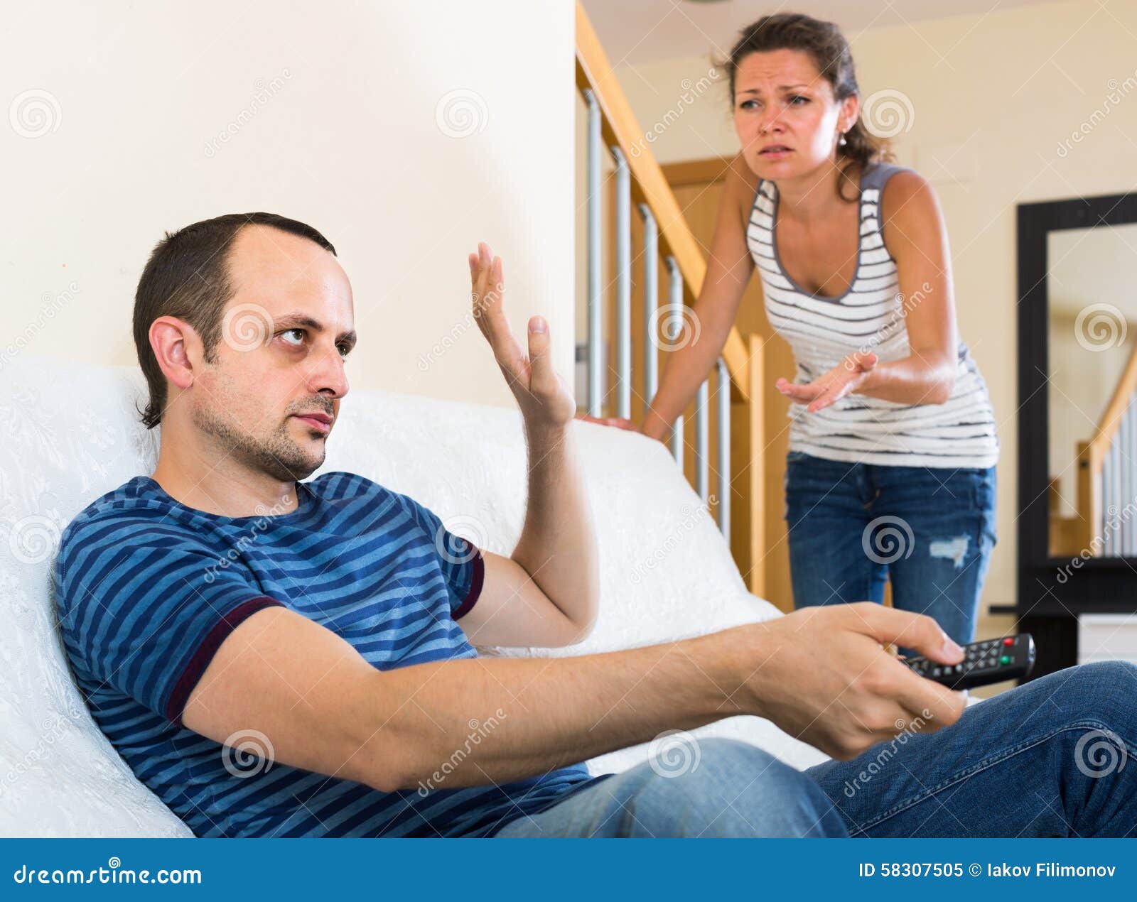 Wife And Furious Husband Discussing Divorce Stock Image wife Xxx Photo Wife And Furious Husband Discussing Divorce Stock Image pic