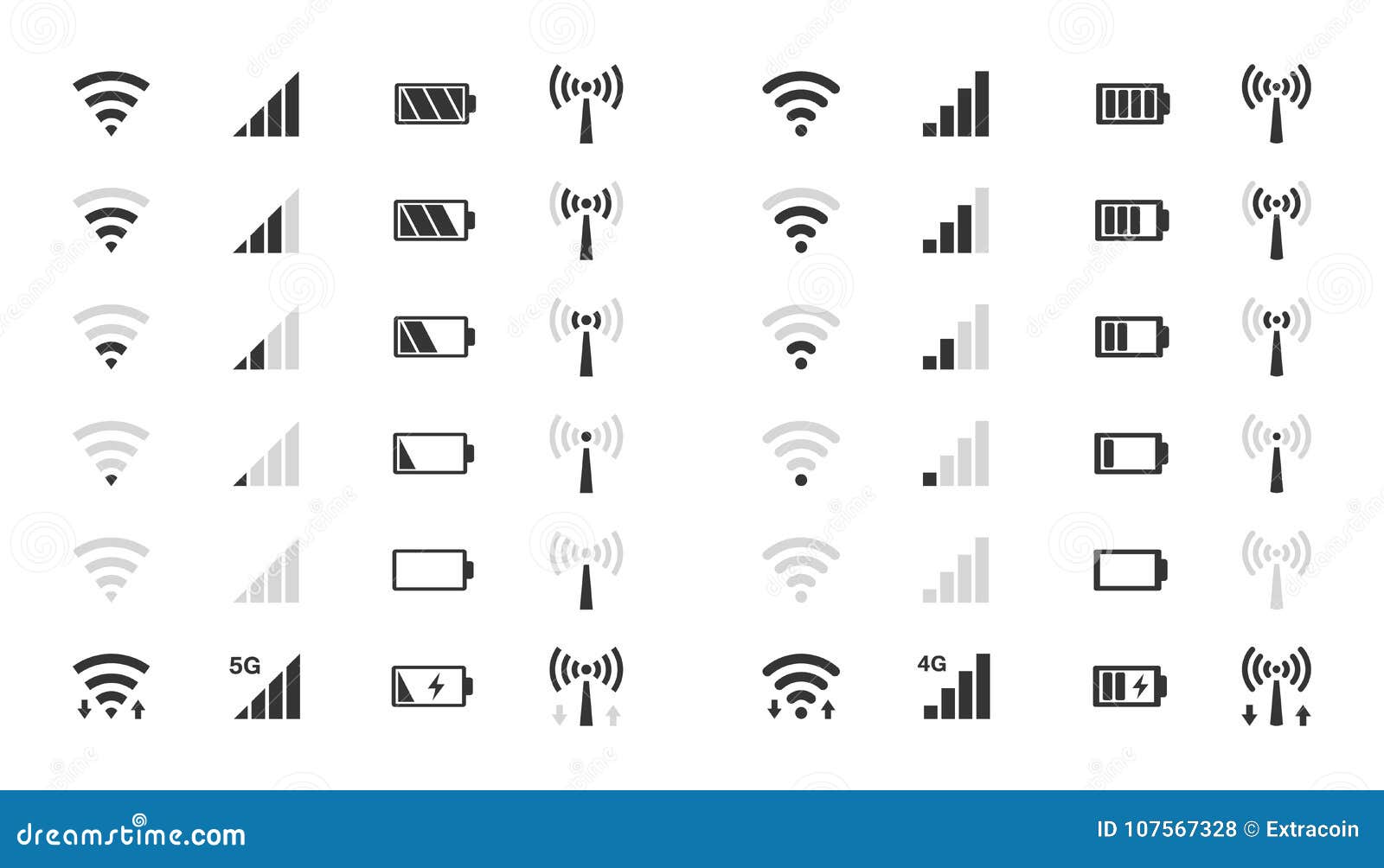 Значки на экране мобильного. Индикатор вай фай сигнала. WIFI сигнал индикатор. Значки уровень сигнала Wi-Fi. Иконки уровня сигнала вай фай.