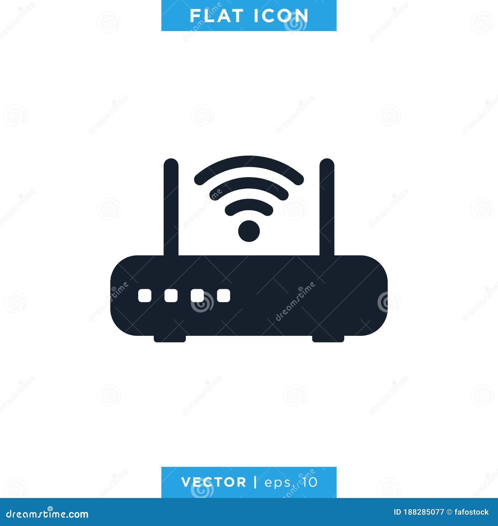 Router Icon Logo Illustration Design Stock Illustration - Download Image  Now - Accessibility, Antenna - Aerial, Bandwidth - iStock