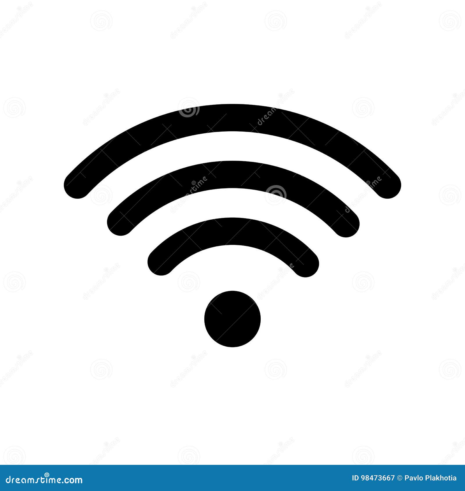 wifi technology . wireless and wifi icon. sign for remote internet access. podcast  . simple 