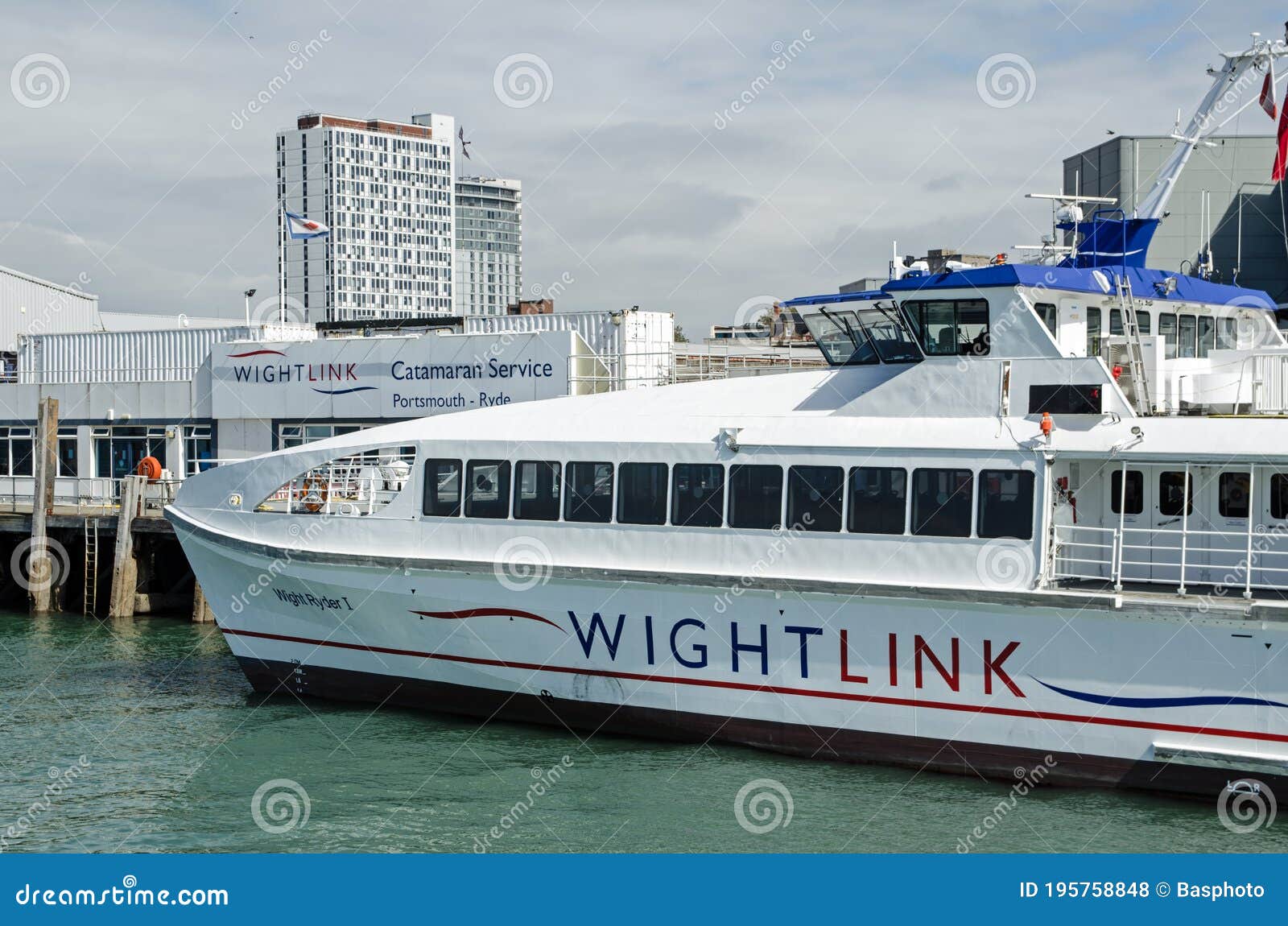 wightlink catamaran service status