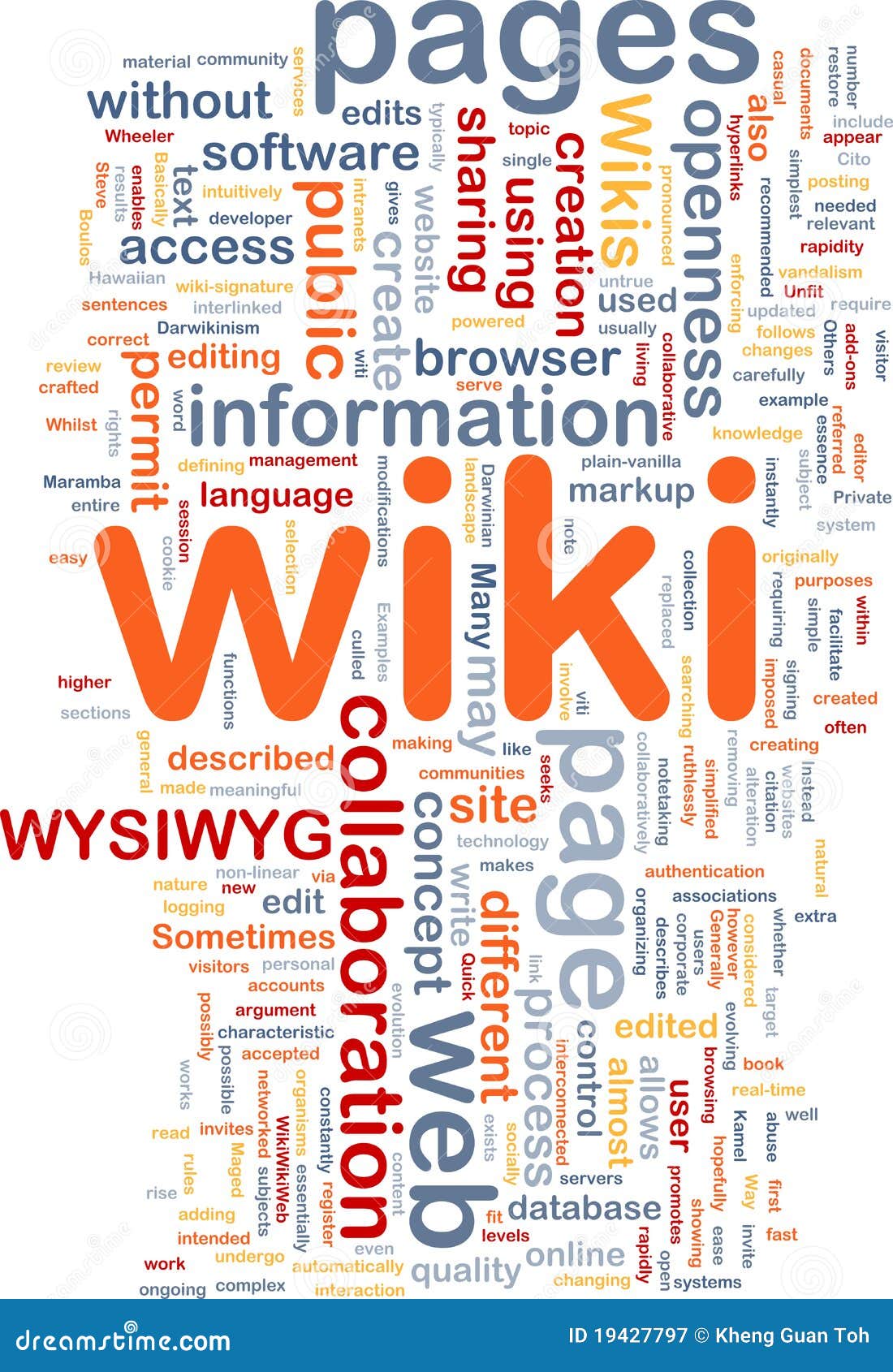 Wiki Pagina Concepto Del Fondo Stock de ilustración - Ilustración de informaciones, documentos: 19427797