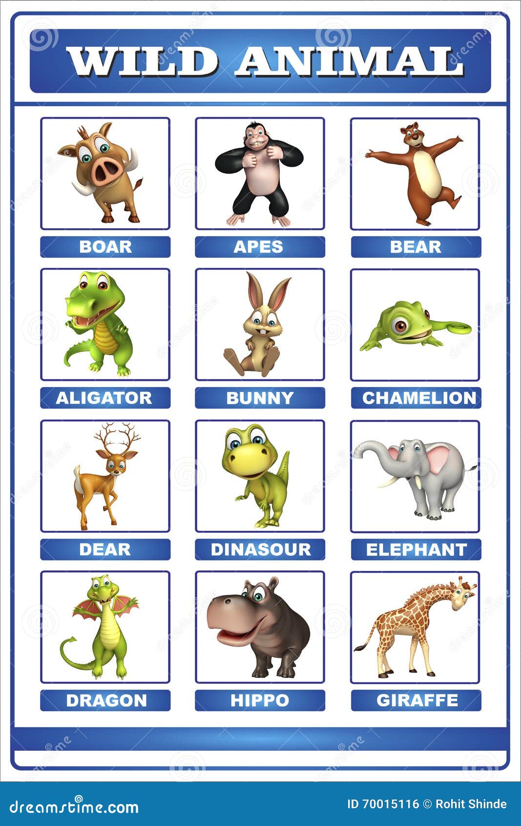 Animal Chart Hd