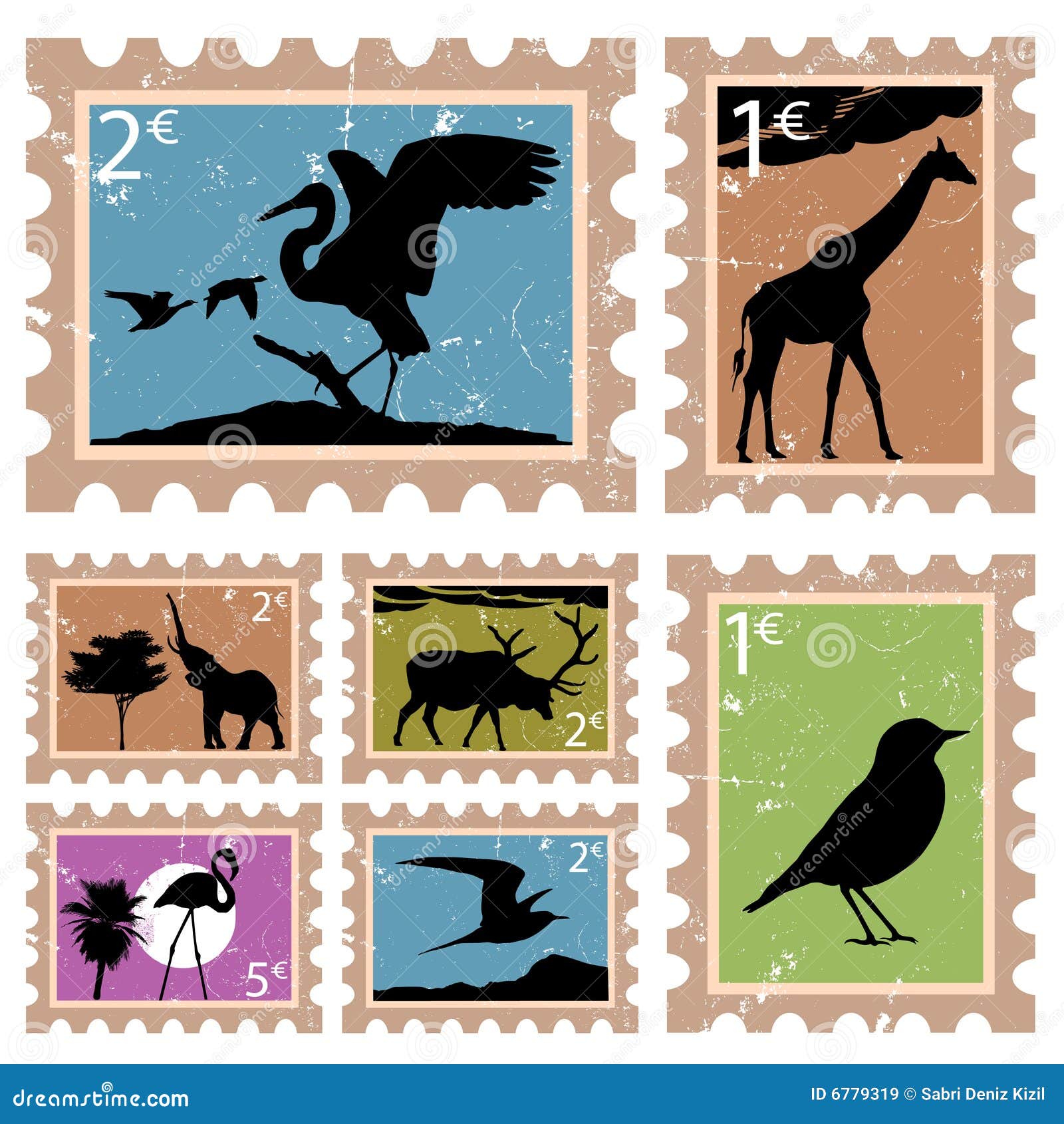 Animal Stamps Stock Illustrations – 1,127 Animal Stamps Stock  Illustrations, Vectors & Clipart - Dreamstime