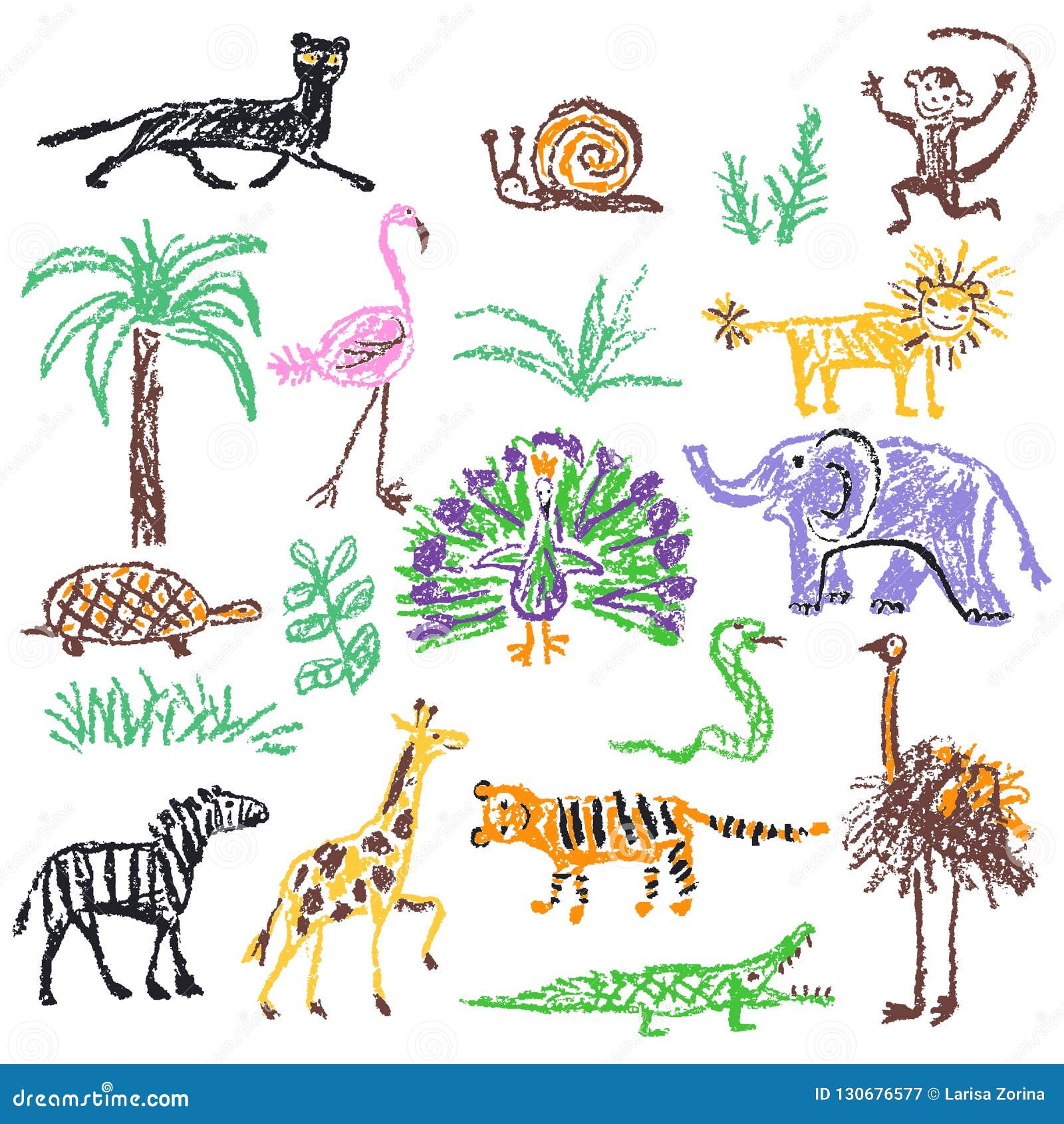 Giraffe elephant monkey. Рисование жирафа и слона. Рисунок слона жирафа обезьяны. Детские рисунки слона и жирафа. Жираф стран для детей карандашами.