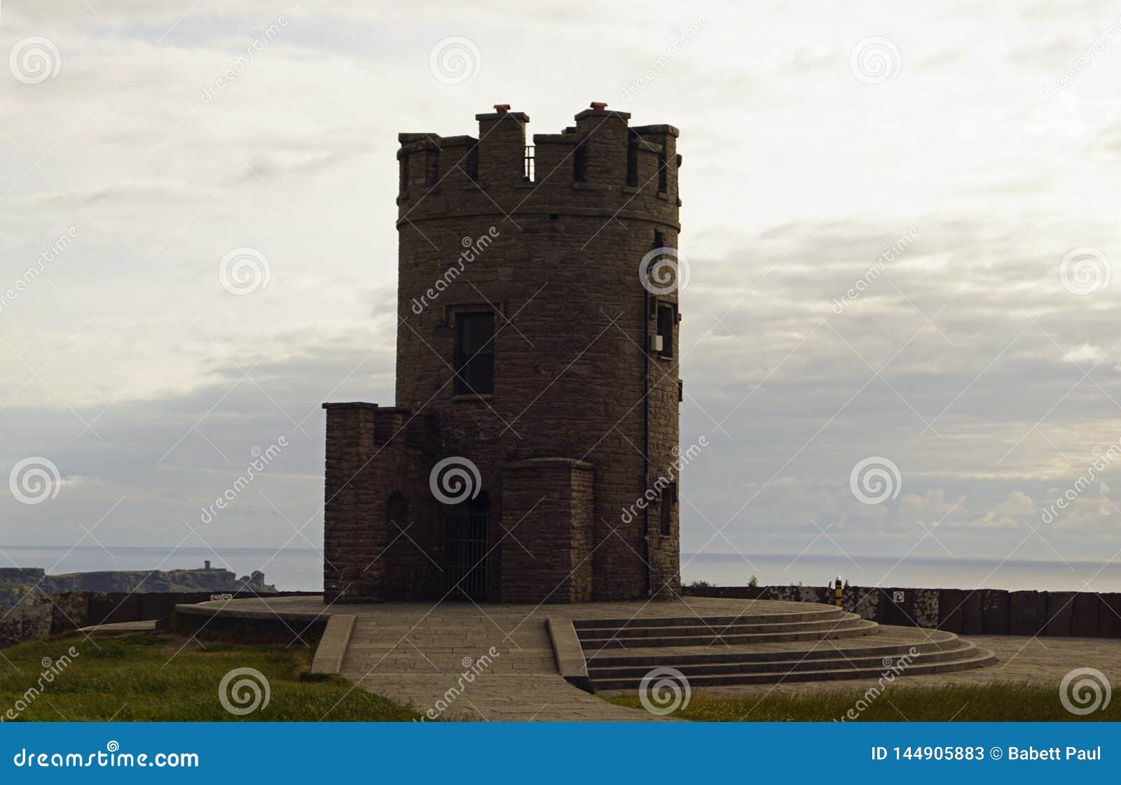 wild atlantic way  o brien s tower and the cliffs of moher