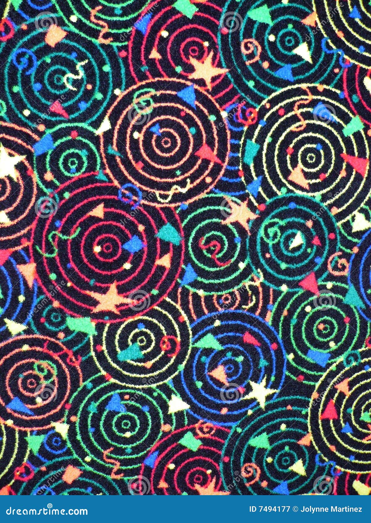 Wild Carpet Pattern stock image. Image of spirals, stars - 7494177