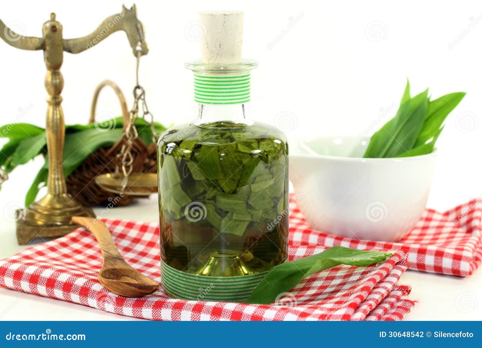 Wild garlic tincture stock photo. Image of homeopathic 30648542