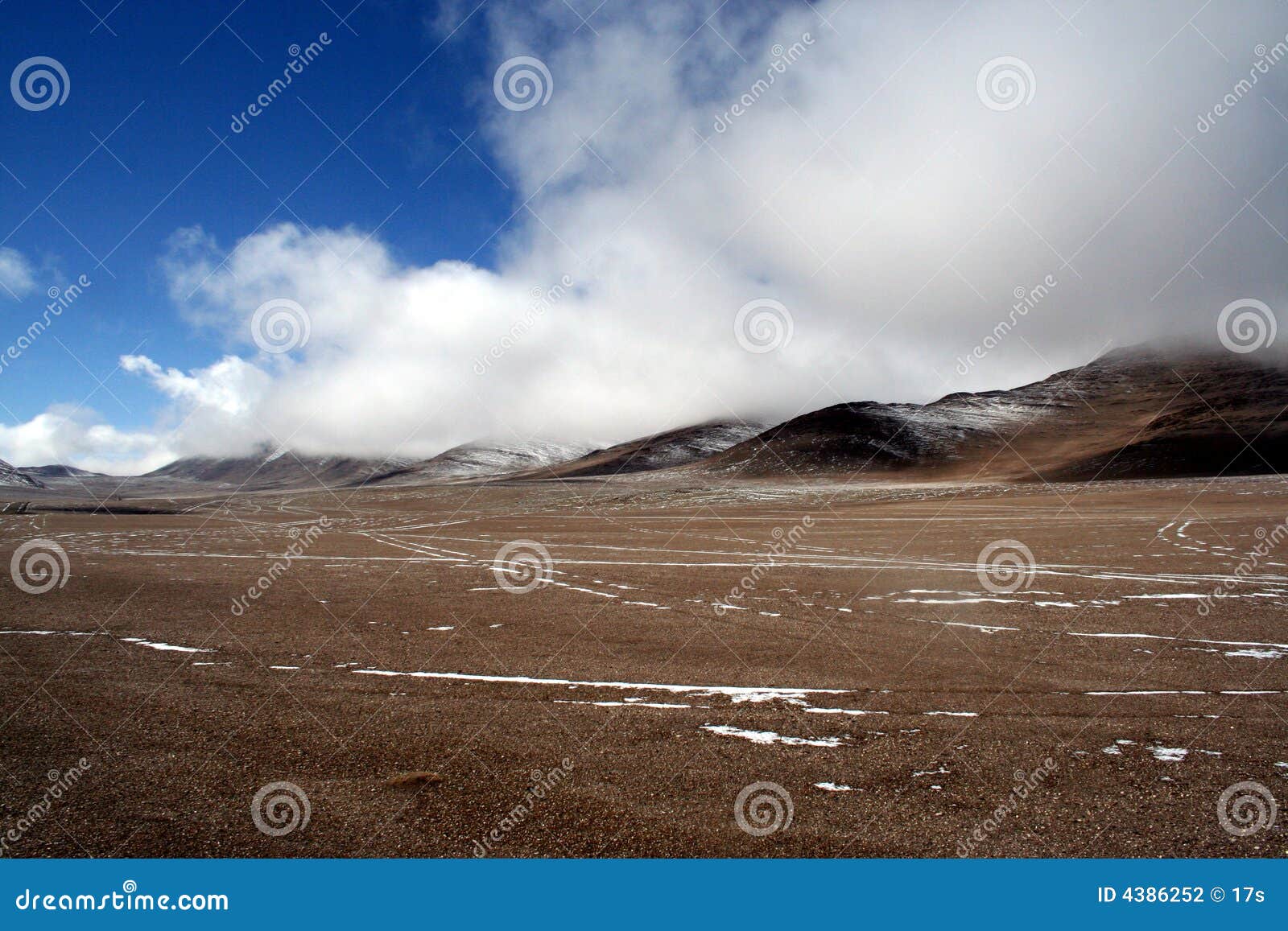 wild scene of highland moutain pamirs tibet