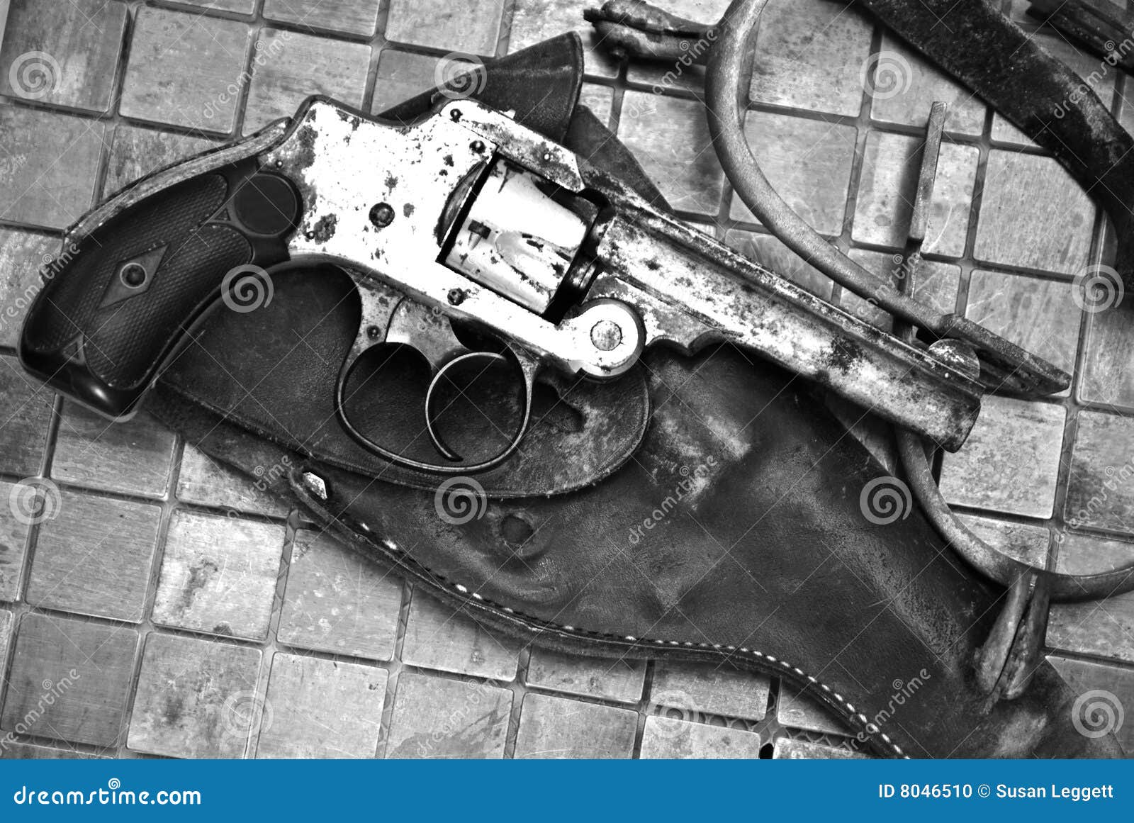 Wild West/Gun Spurs stock photo. Image of individual, americana 8046510