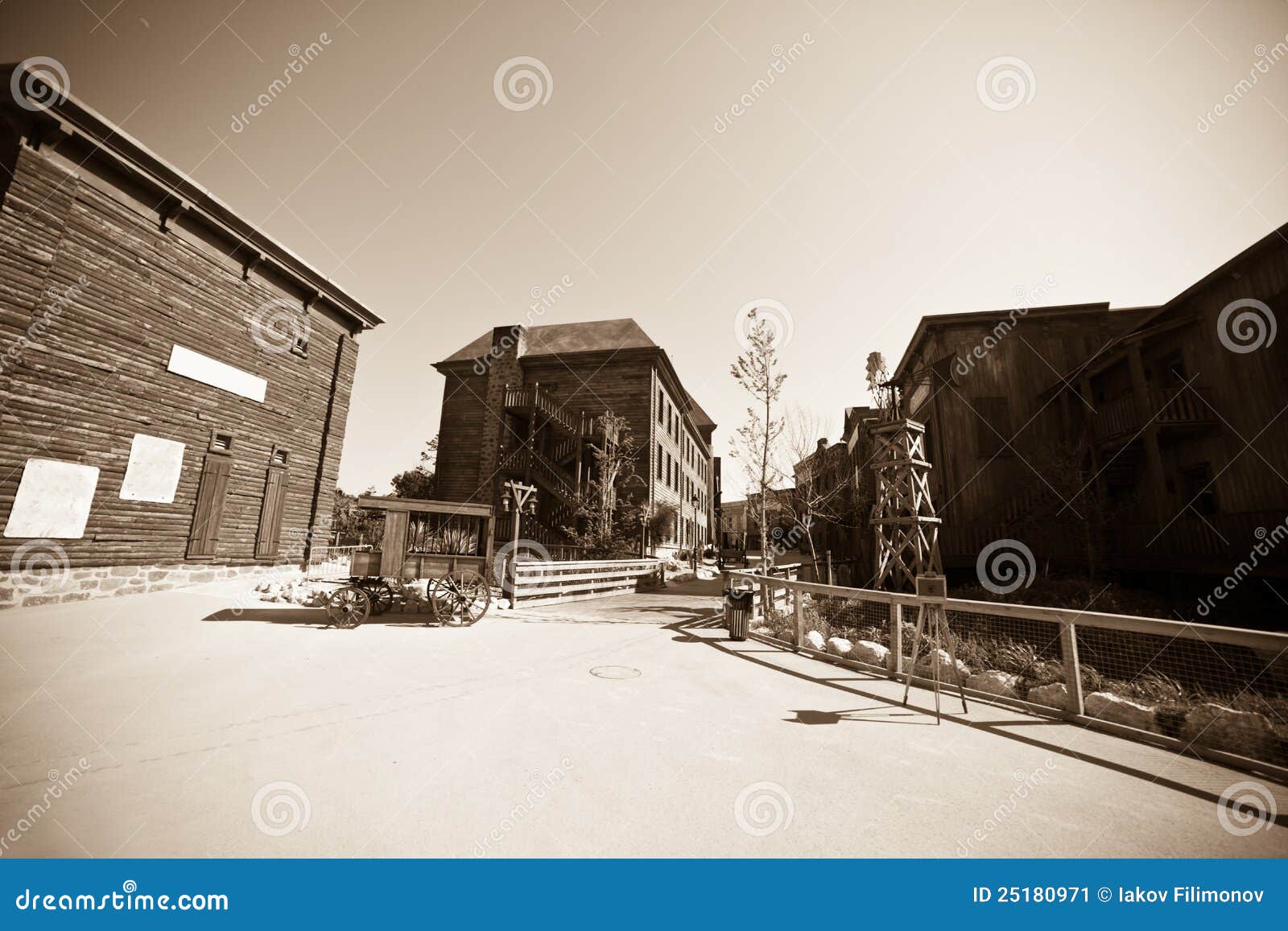 Wild West Town Stock Image Image Of Village House Park