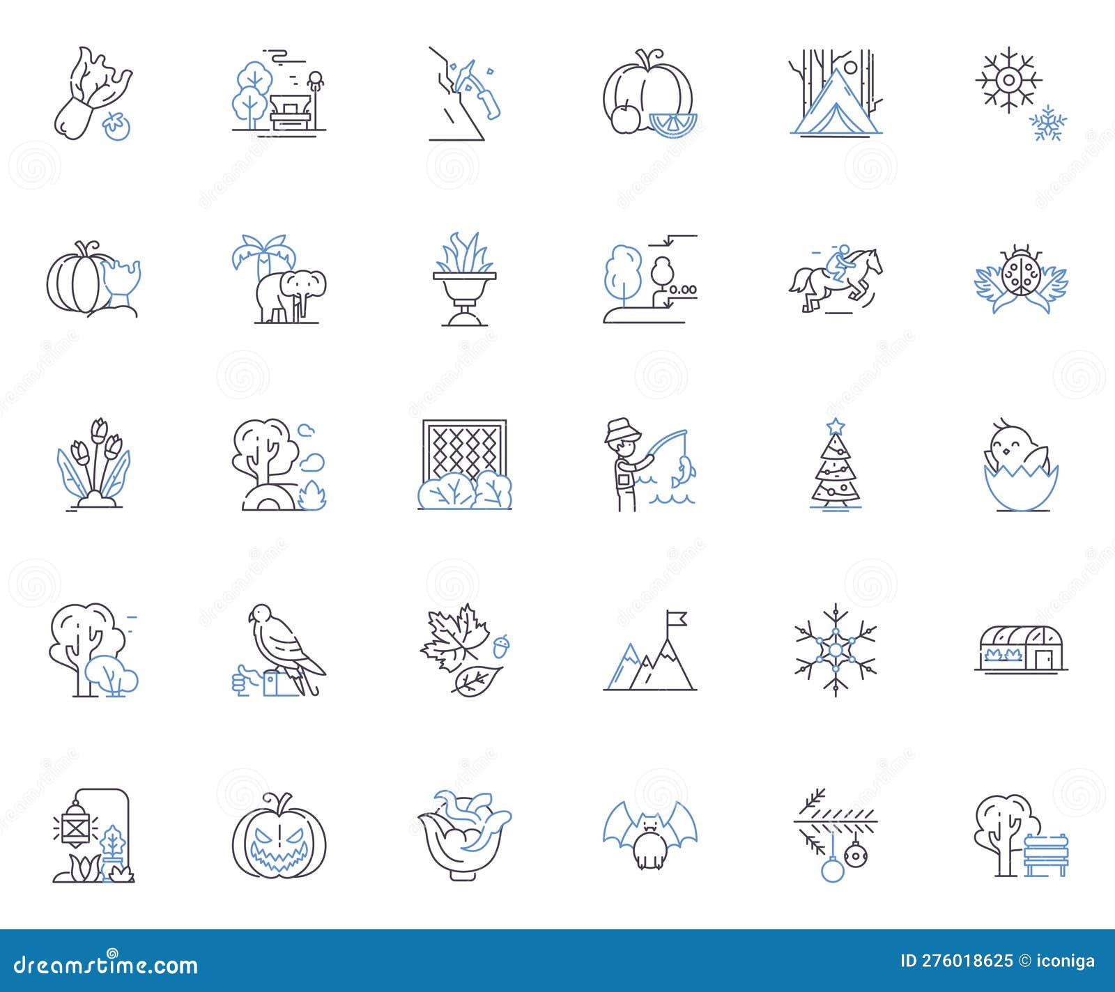 wilderness line icons collection. adventure, solitude, survival, exploration, isolation, wanderlust, nature  and