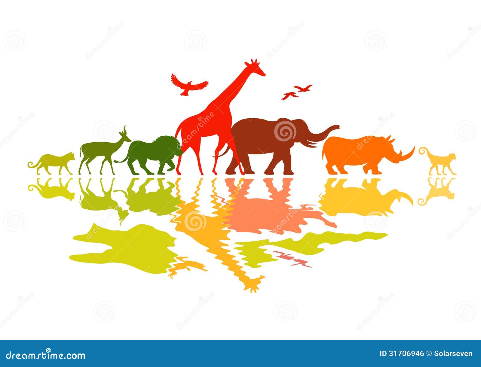 Wildlife Safari stock vector. Illustration of modern - 31706946 Wildlife Safari stock vector. Illustration of modern - 31706946