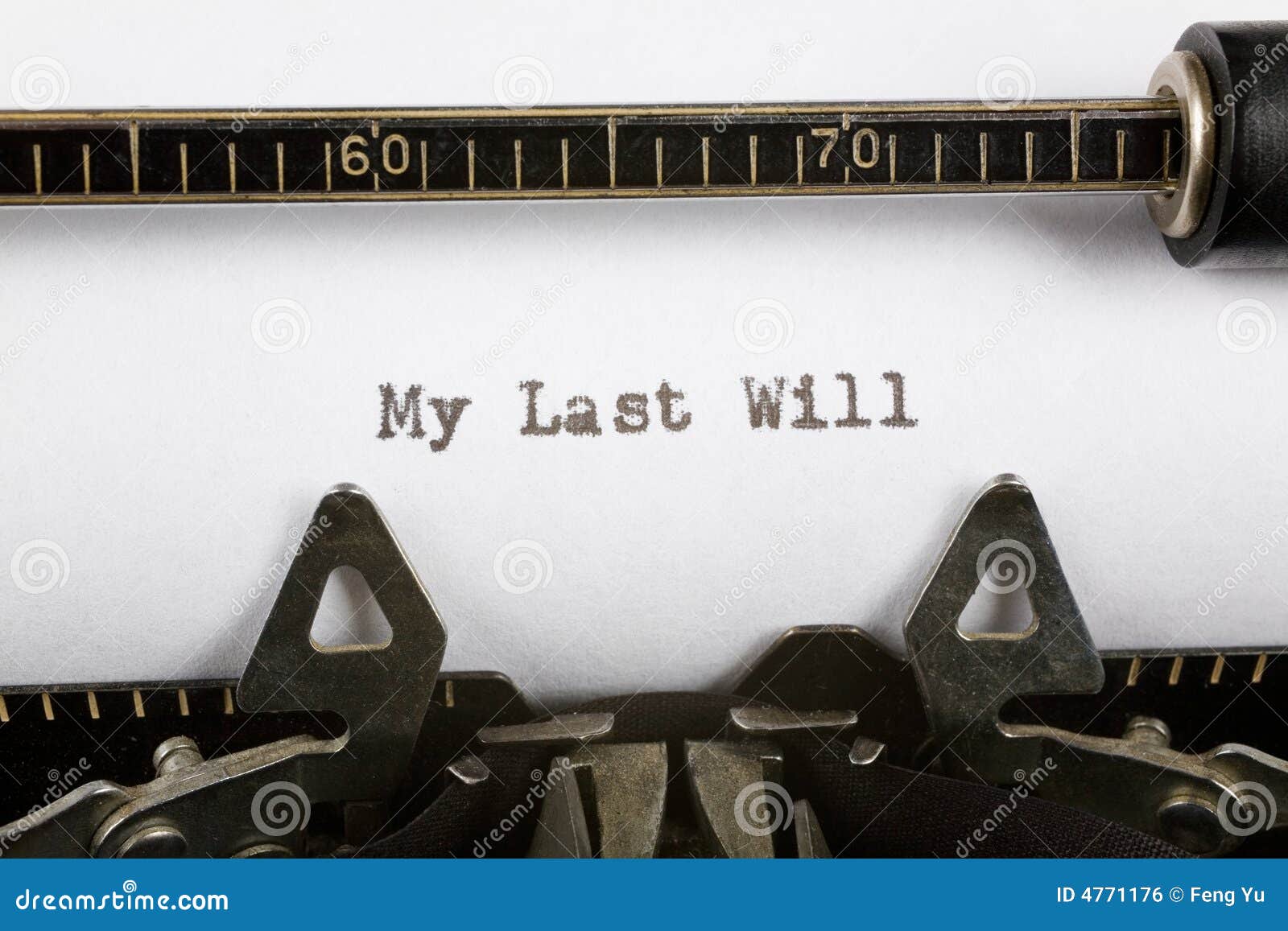 Will stock photo. Image of word, fashioned, typing, text 4771176