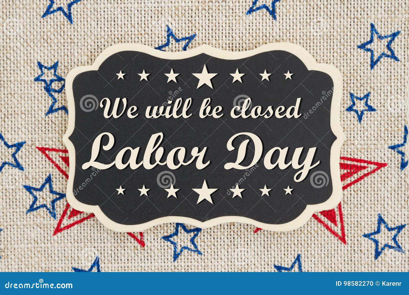 we will be closed labor day message