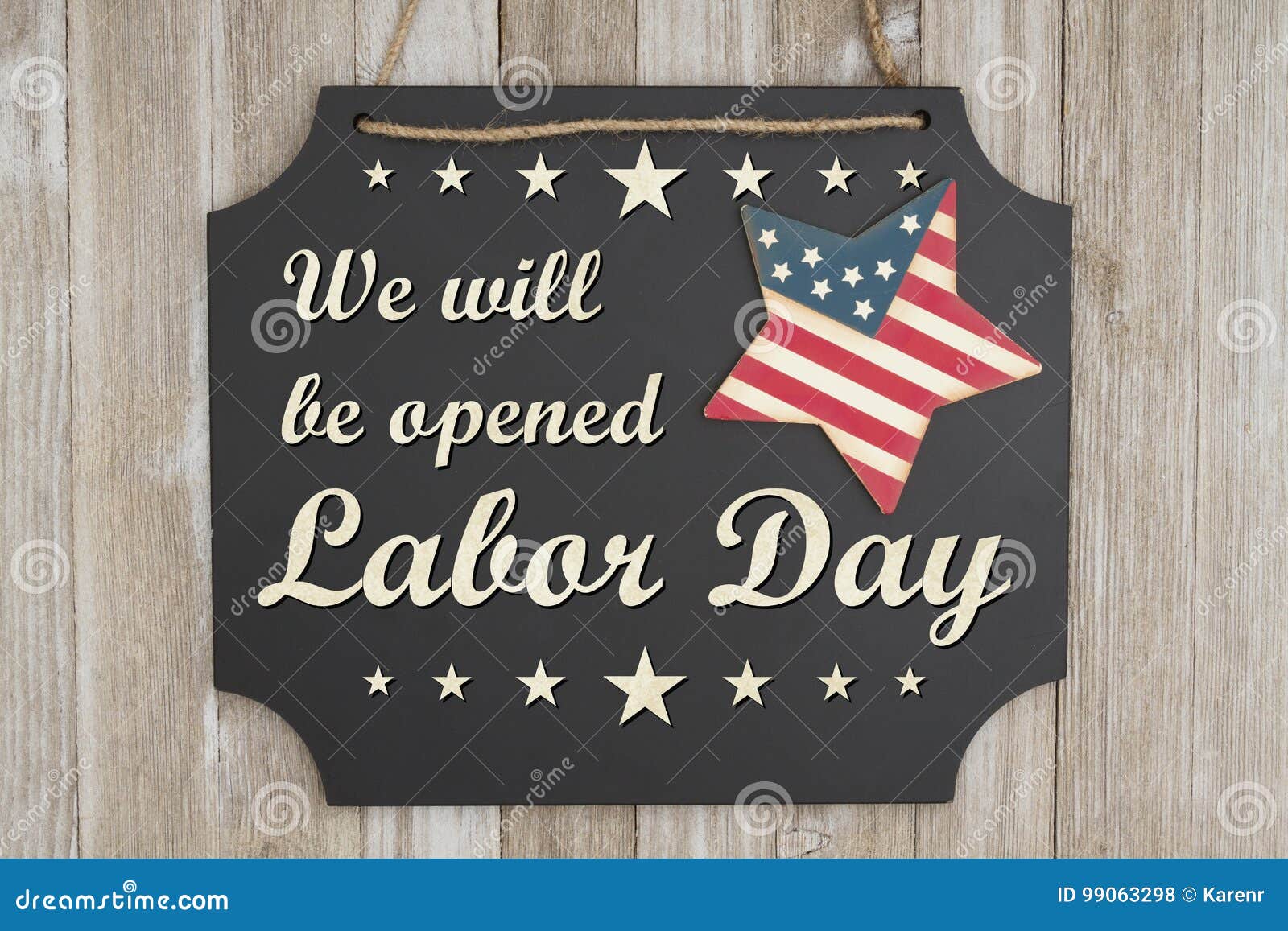 We Will Be Open Labor Day Message Stock Photo Image of united, open