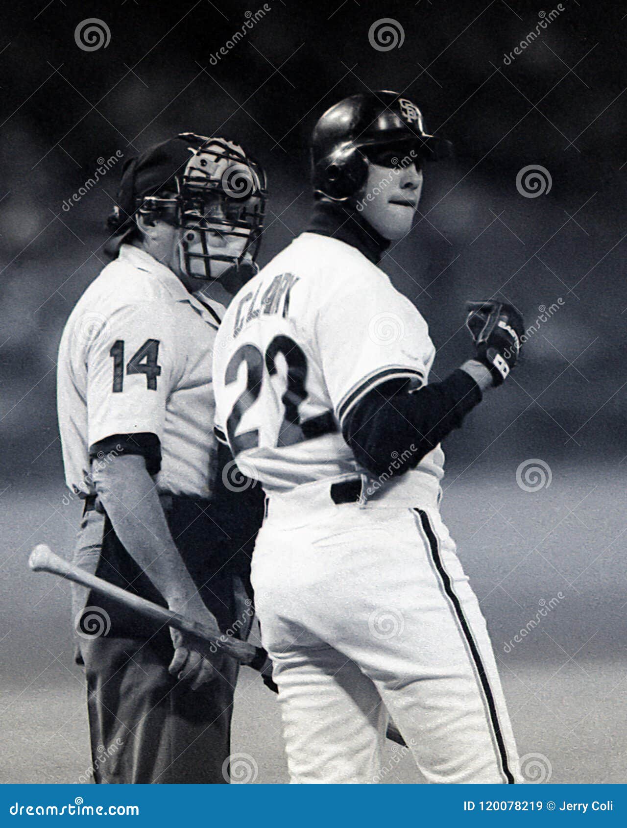 Will Clark, San Francisco Giants Editorial Stock Photo - Image of negative,  jersey: 120693993